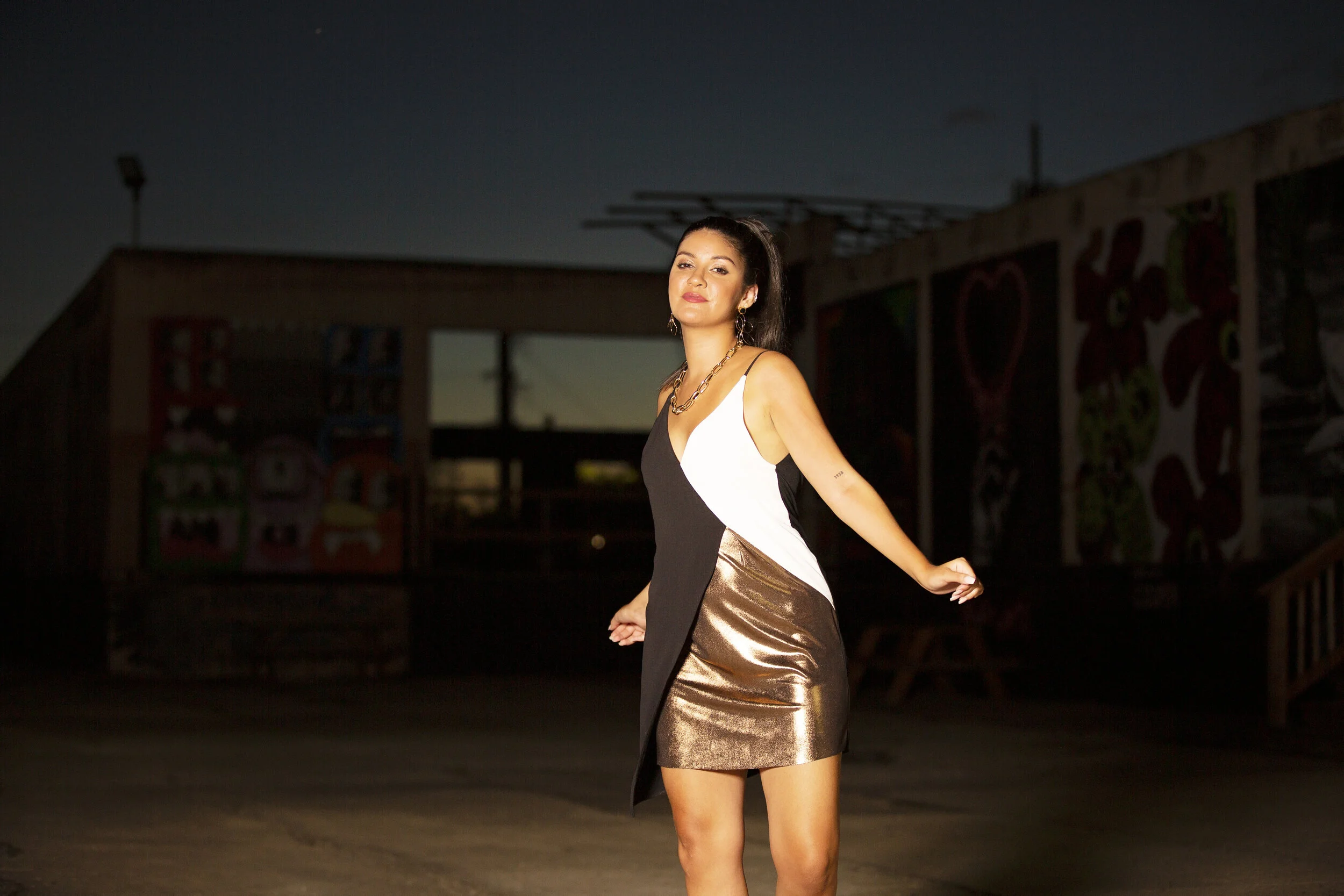 Singer Rudi styled for editorial by Haili Pue 