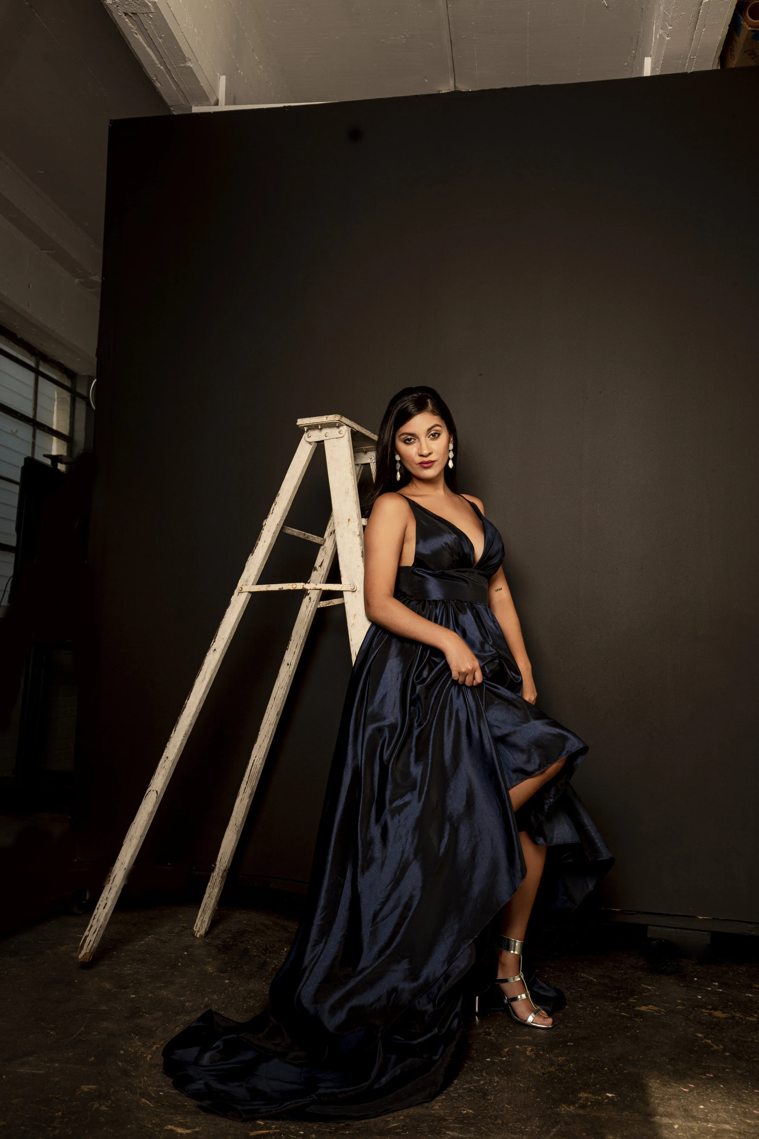 Singer Rudi styled for editorial by Haili Pue 