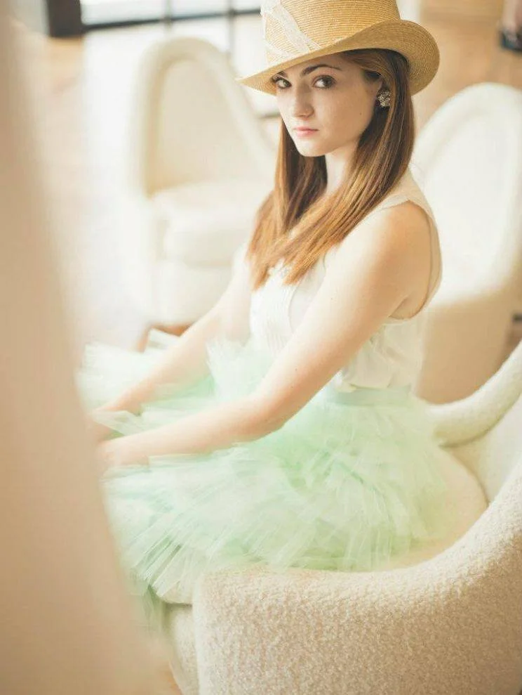 Actress Alexis Raich styled for editorial by Haili Pue 