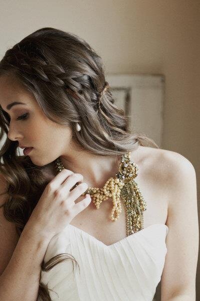 Bridal editorial styled by Haili Pue 