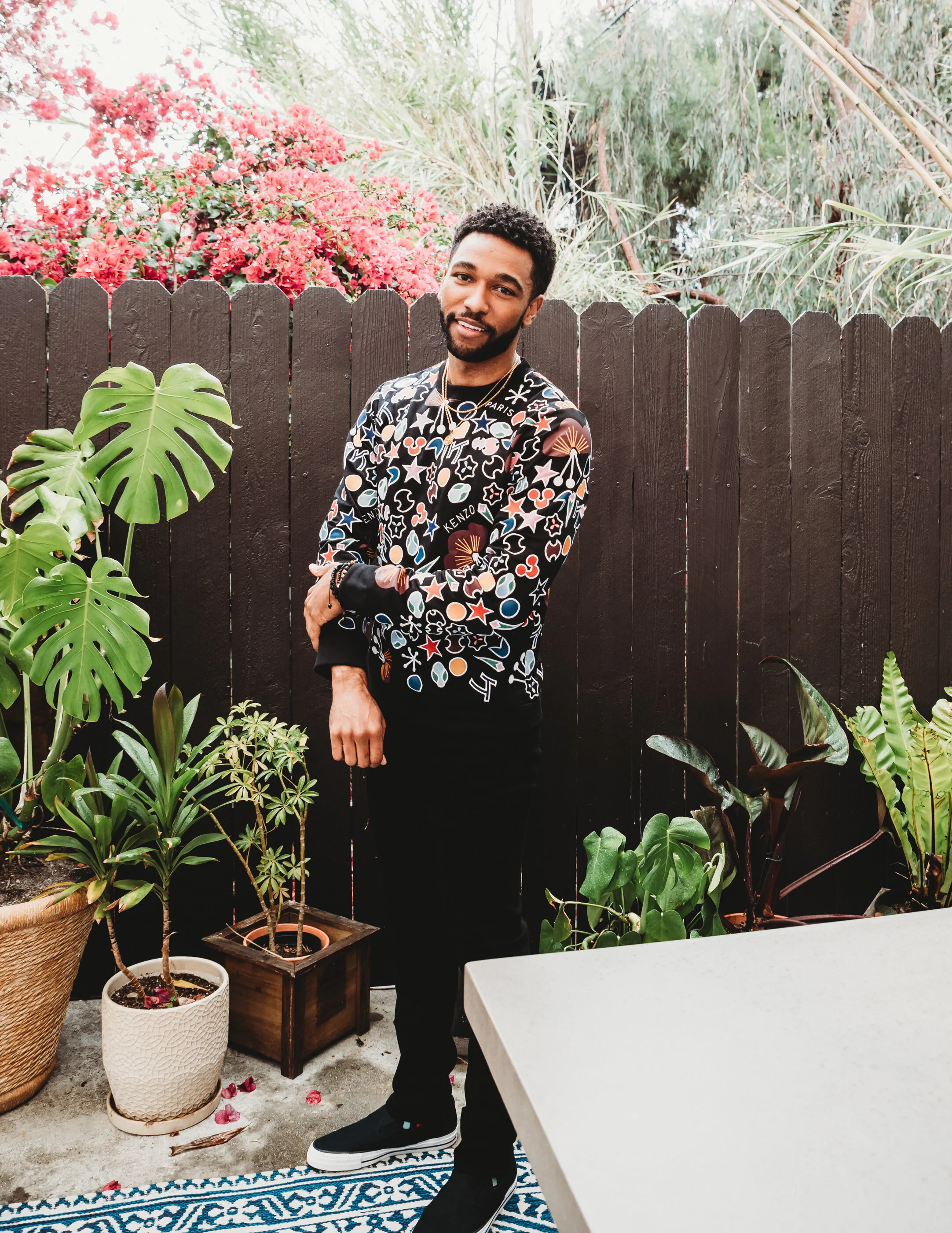 Anthony Hill, Dr. Winston Ndugu from Grey's Anatomy styled for issue 10 of Rival Magazine, styled by Haili Pue