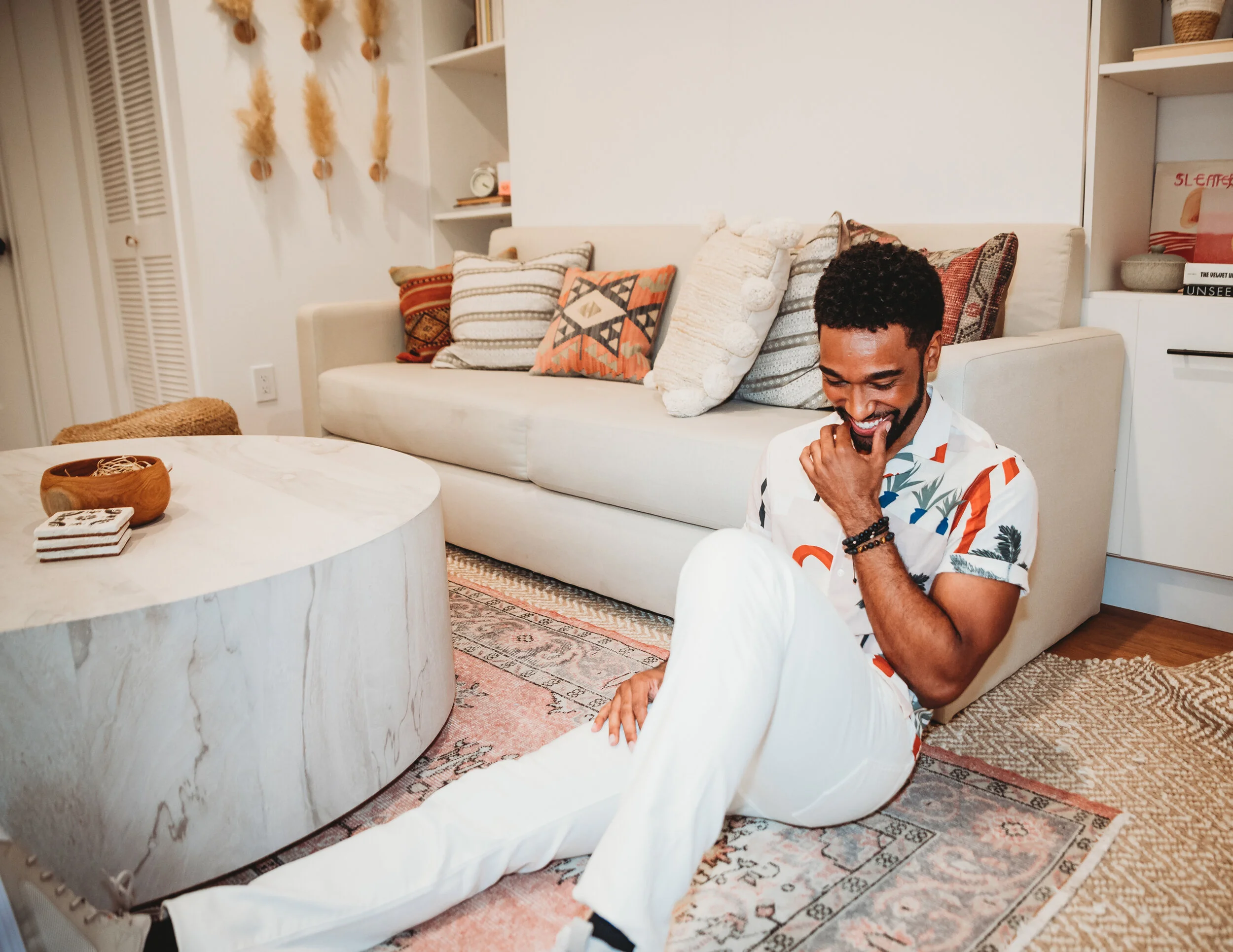 Anthony Hill, Dr. Winston Ndugu from Grey's Anatomy styled for issue 10 of Rival Magazine, styled by Haili Pue