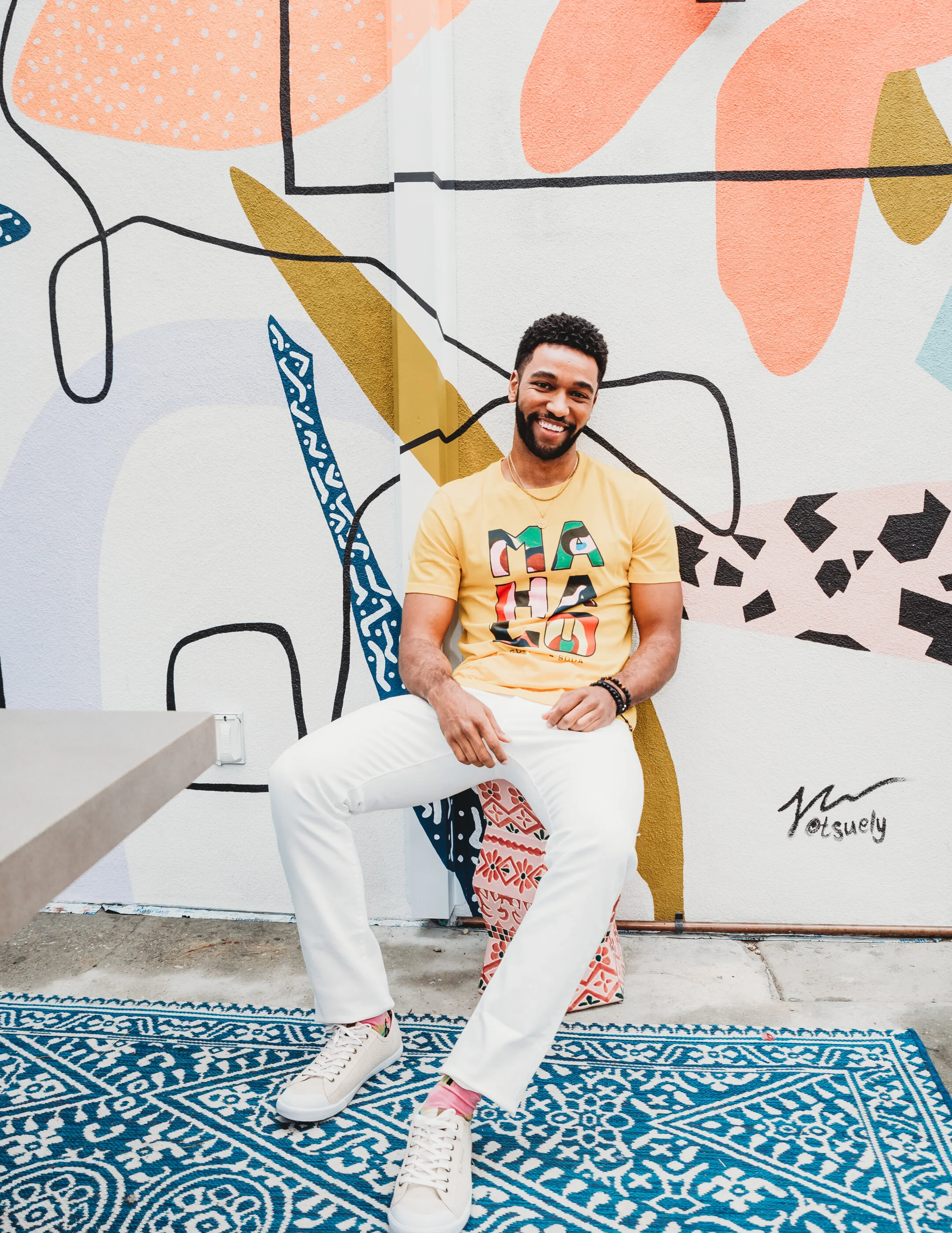 Anthony Hill, Dr. Winston Ndugu from Grey's Anatomy styled for issue 10 of Rival Magazine, styled by Haili Pue