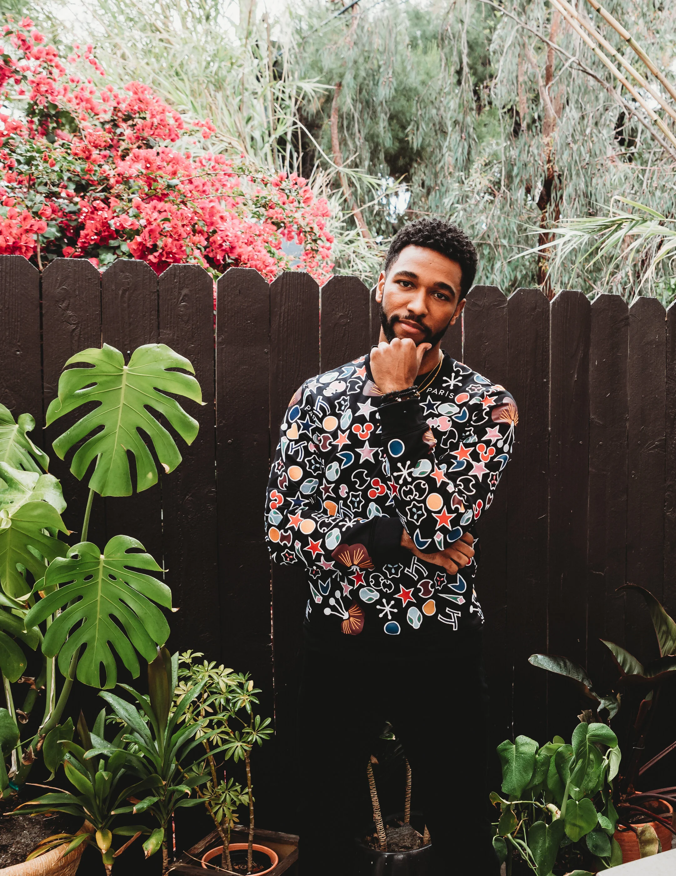 Anthony Hill, Dr. Winston Ndugu from Grey's Anatomy styled for issue 10 of Rival Magazine, styled by Haili Pue