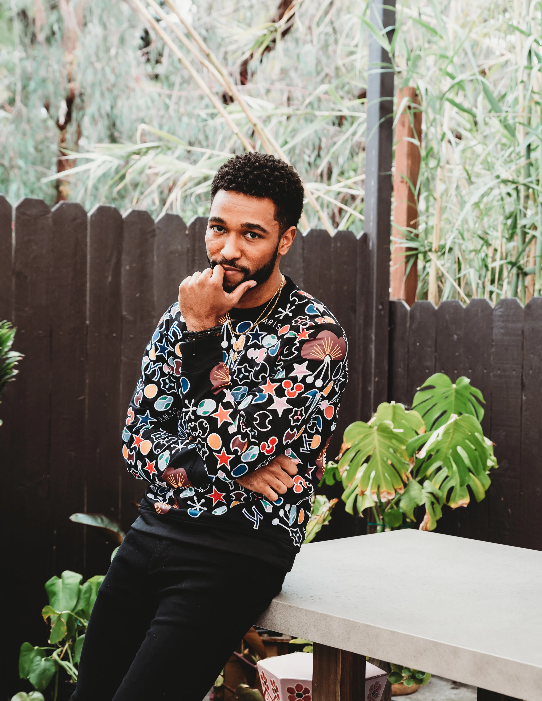 Anthony Hill, Dr. Winston Ndugu from Grey's Anatomy styled for issue 10 of Rival Magazine, styled by Haili Pue