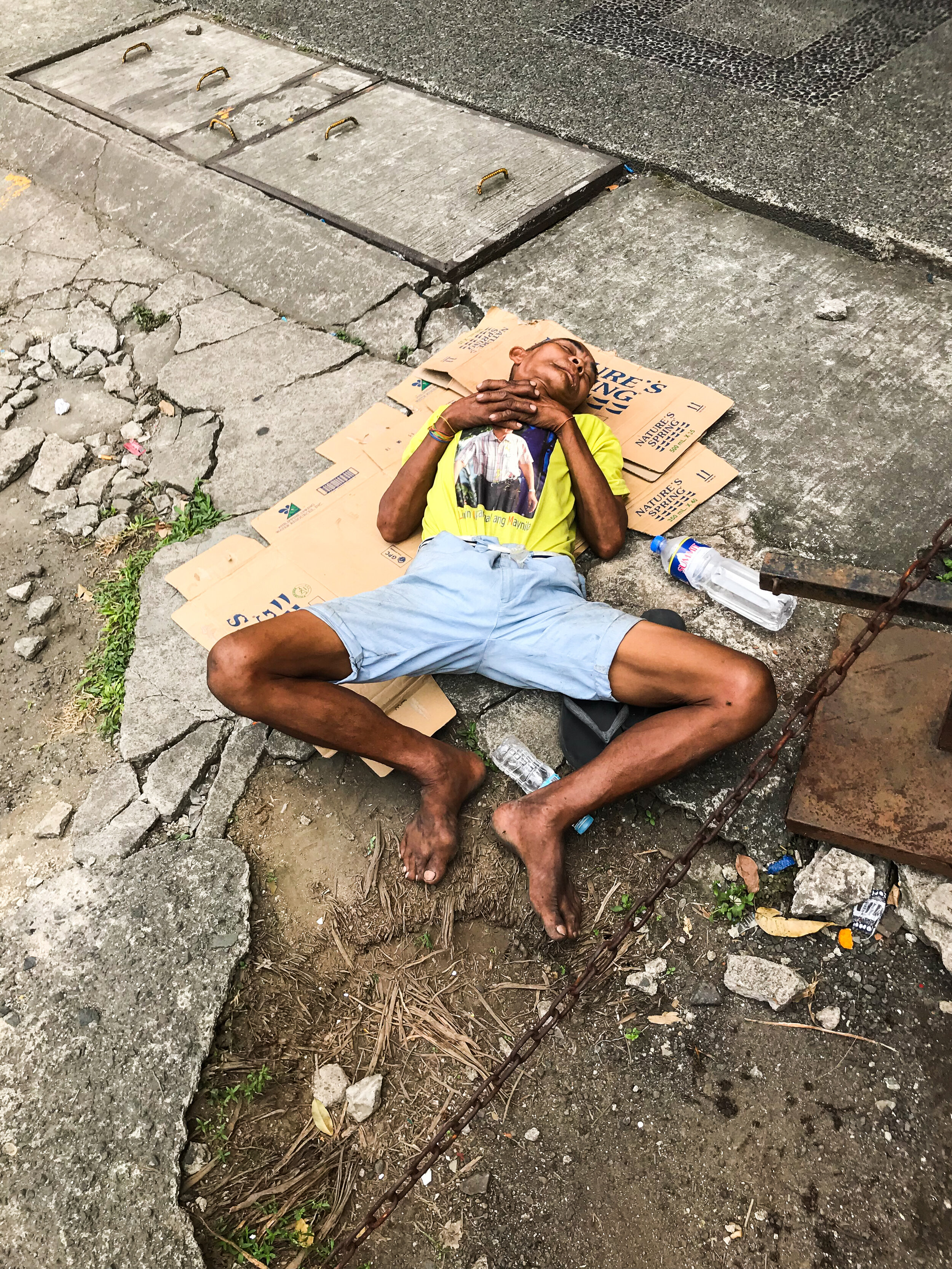 Road-side Napping