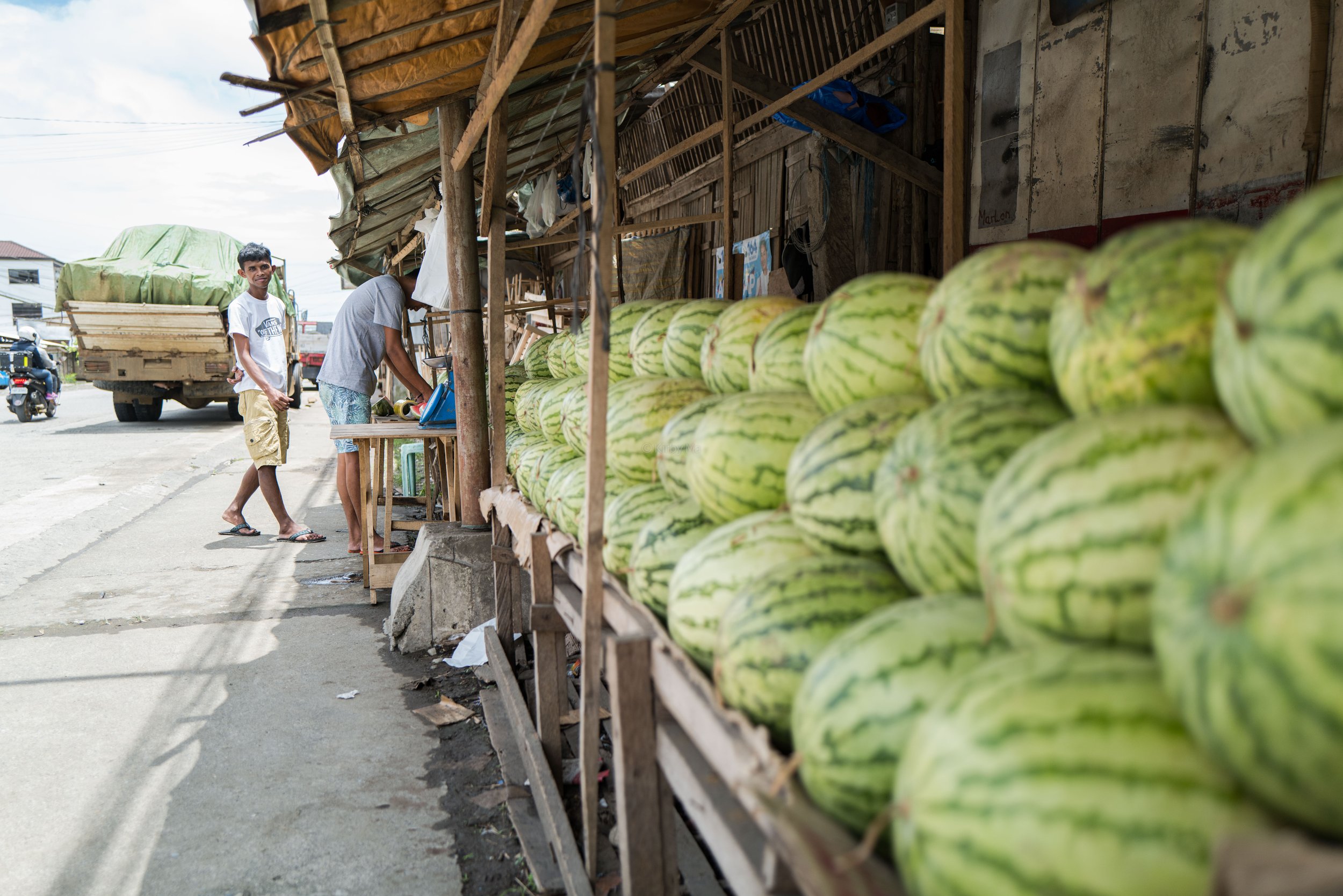 39: WATERMELON SELLING