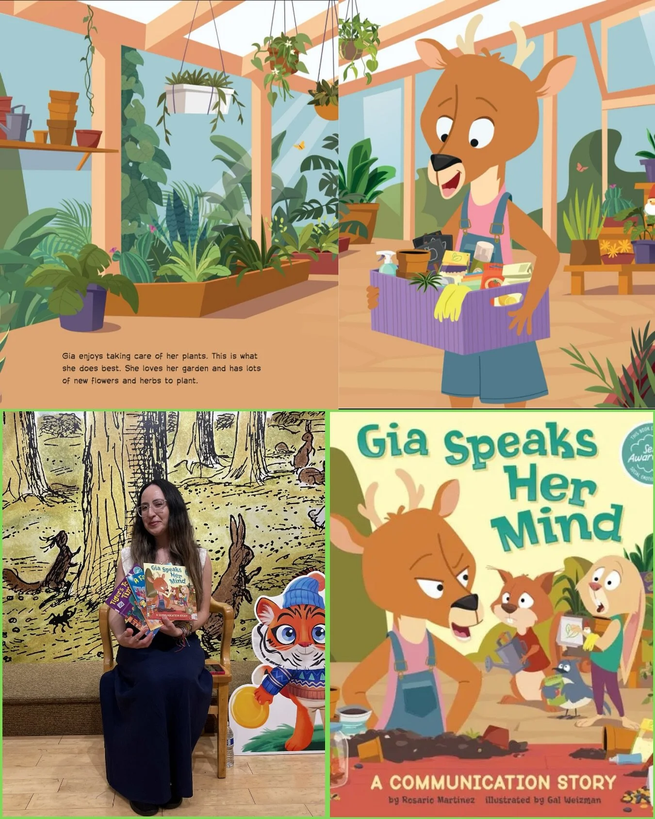 ✨ AUTHOR. FIRST PAGE. COVER.✨ 

She&rsquo;s bold. She&rsquo;s honest. She wants to be heard. 💛

Meet Gia! Gia learns that using her voice isn&rsquo;t about being the loudest in the room&hellip;it&rsquo;s about being brave enough to speak at all. 

I