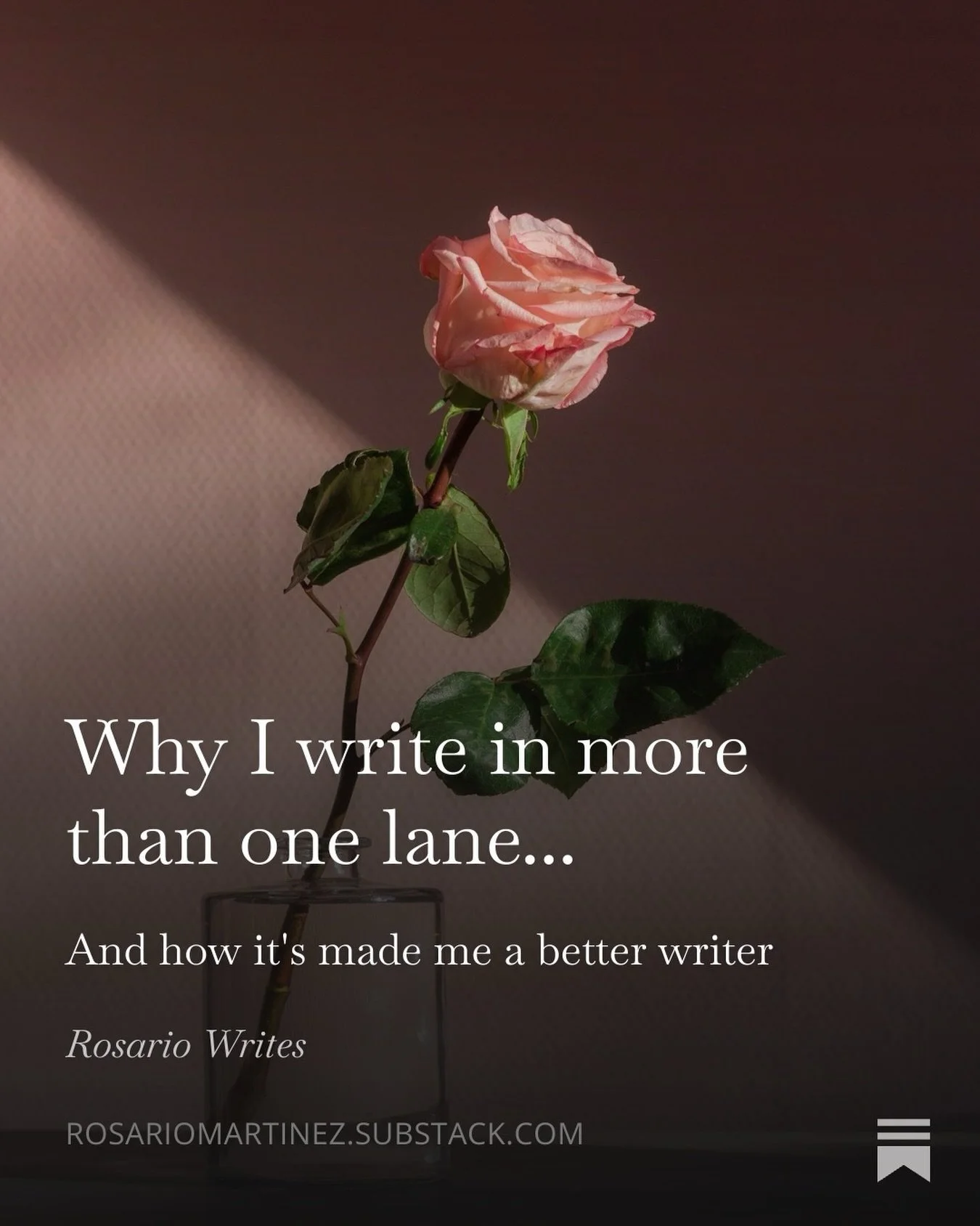 If you love: 

✨ Picture books
✨ Animation storytelling
✨ Romantasy
✨ The behind the scenes writing life

You&rsquo;ll probably enjoy my newsletter. 

Today&rsquo;s newsletter I write about writing in multiple genres and why &ldquo;pick one lane&rdqu