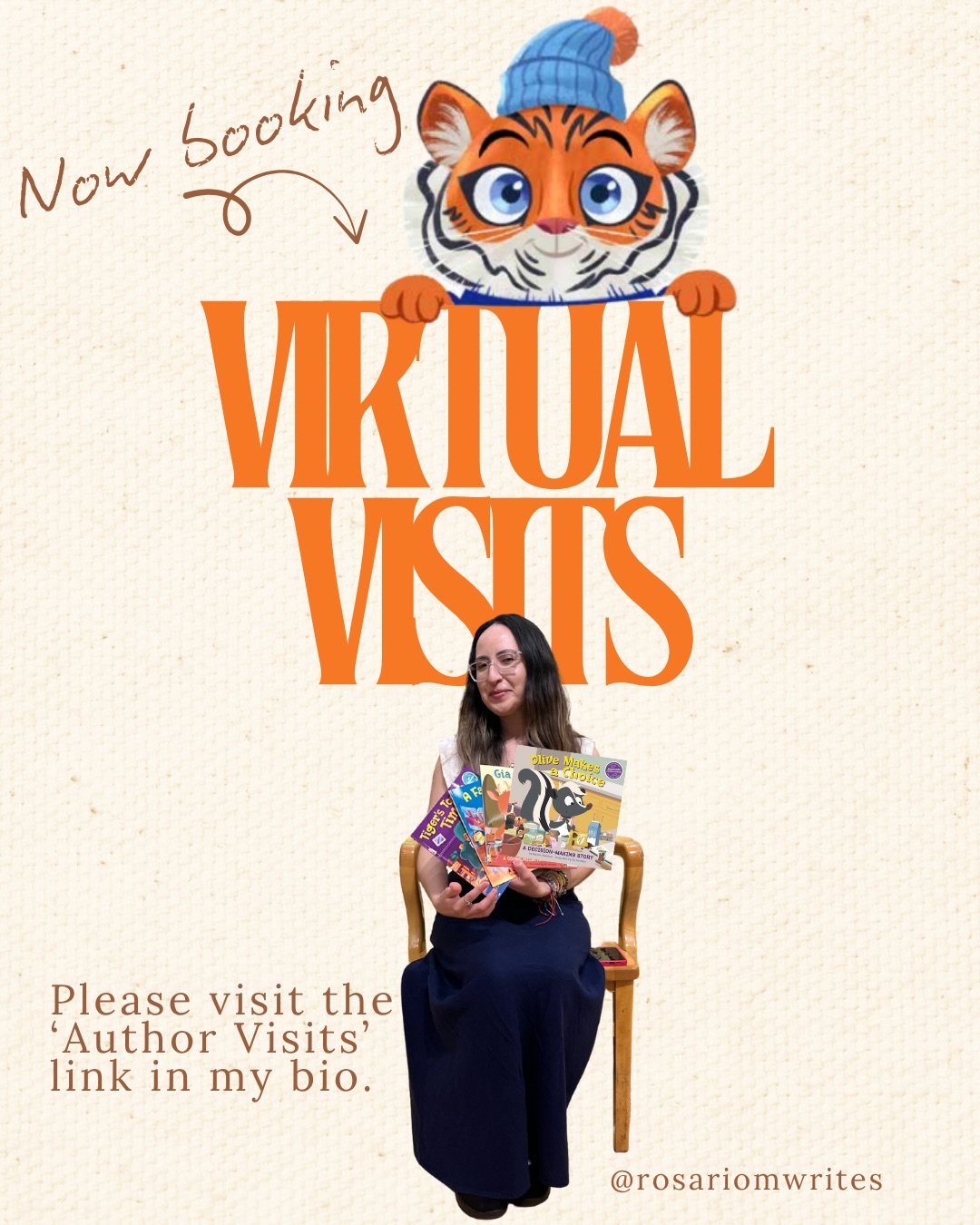 Hi! Hola! I&rsquo;m excited to present to you what I&rsquo;ve been working on lately! 🥁 

Bring author visits straight to your classroom! No bus, no budget stress, just stories, yay!

If you&rsquo;ve been wanting an engaging, meaningful author visit