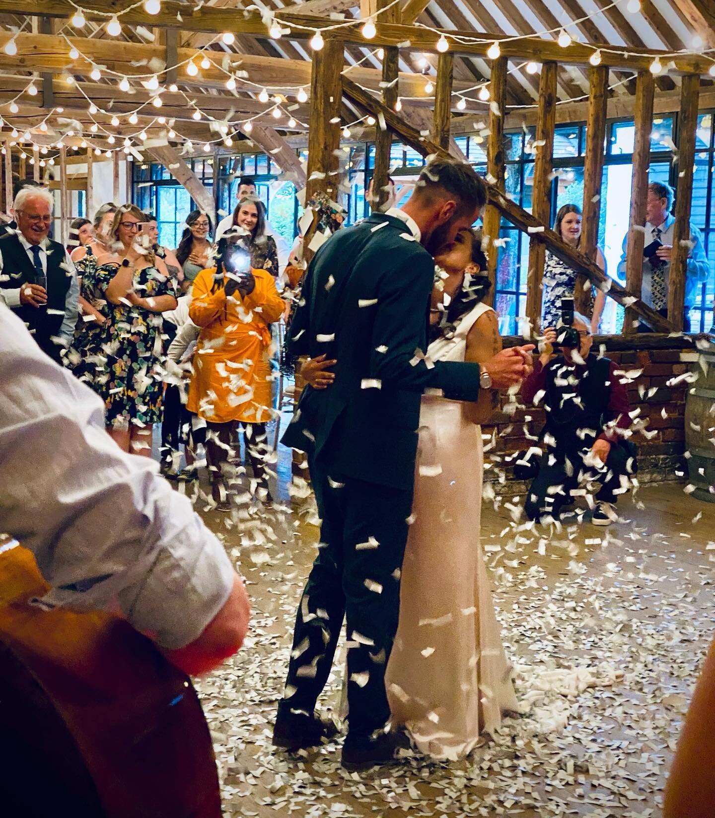 Huge congratulations to Mr &amp; Mrs Richards! It was a pleasure to be a party of your big day! We&rsquo;re still finding confetti in our instrument cases 😅

#wedding #weddingband #rockit #rockitband