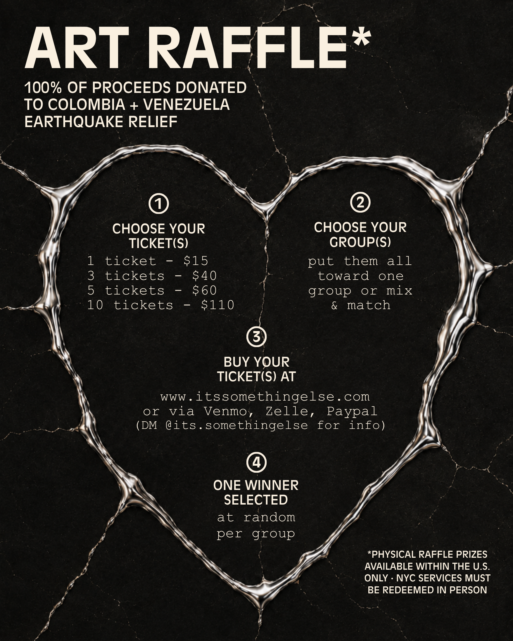 RAFFLE TICKETS ♡