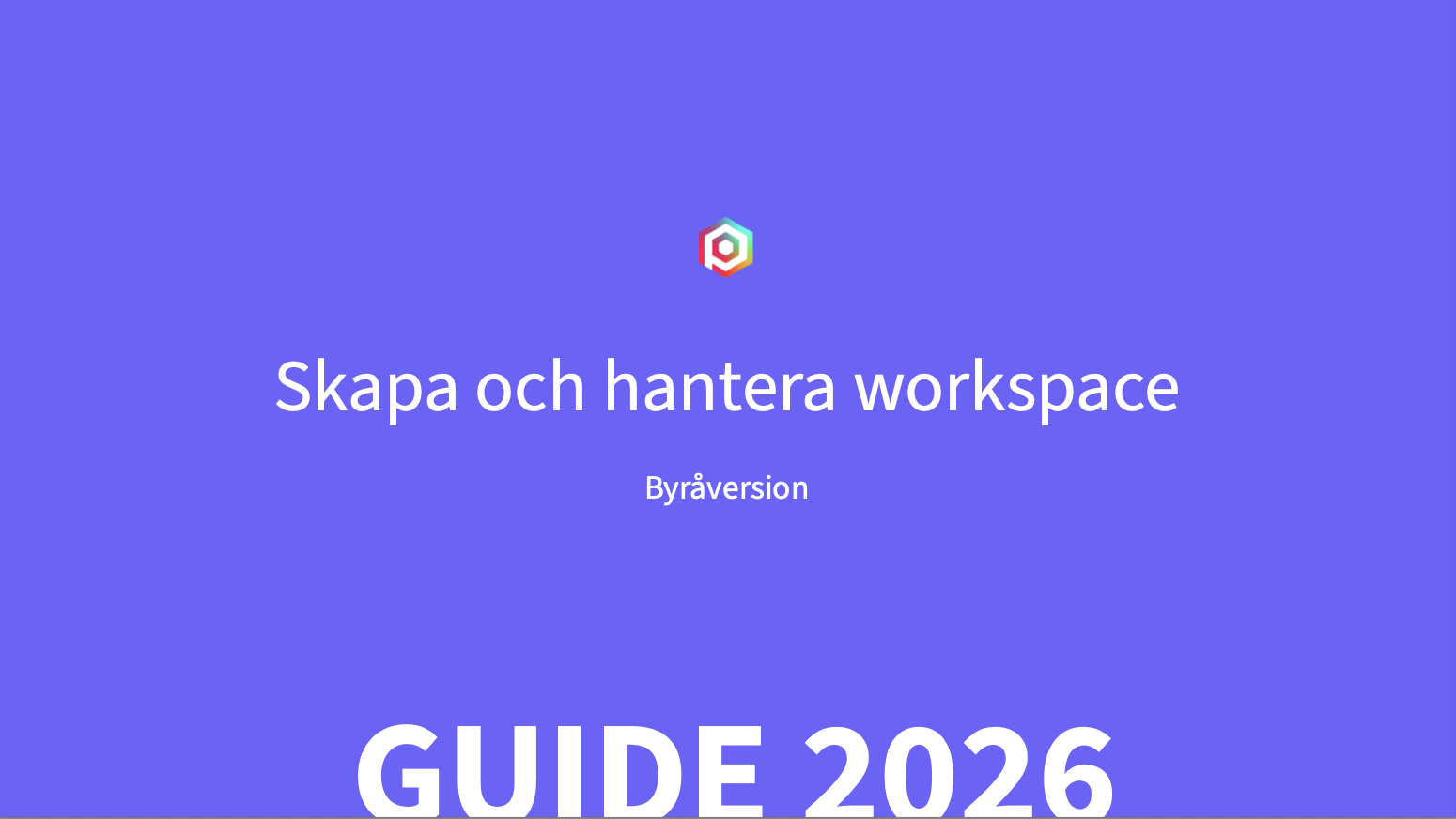 Workspace – Byråteam
