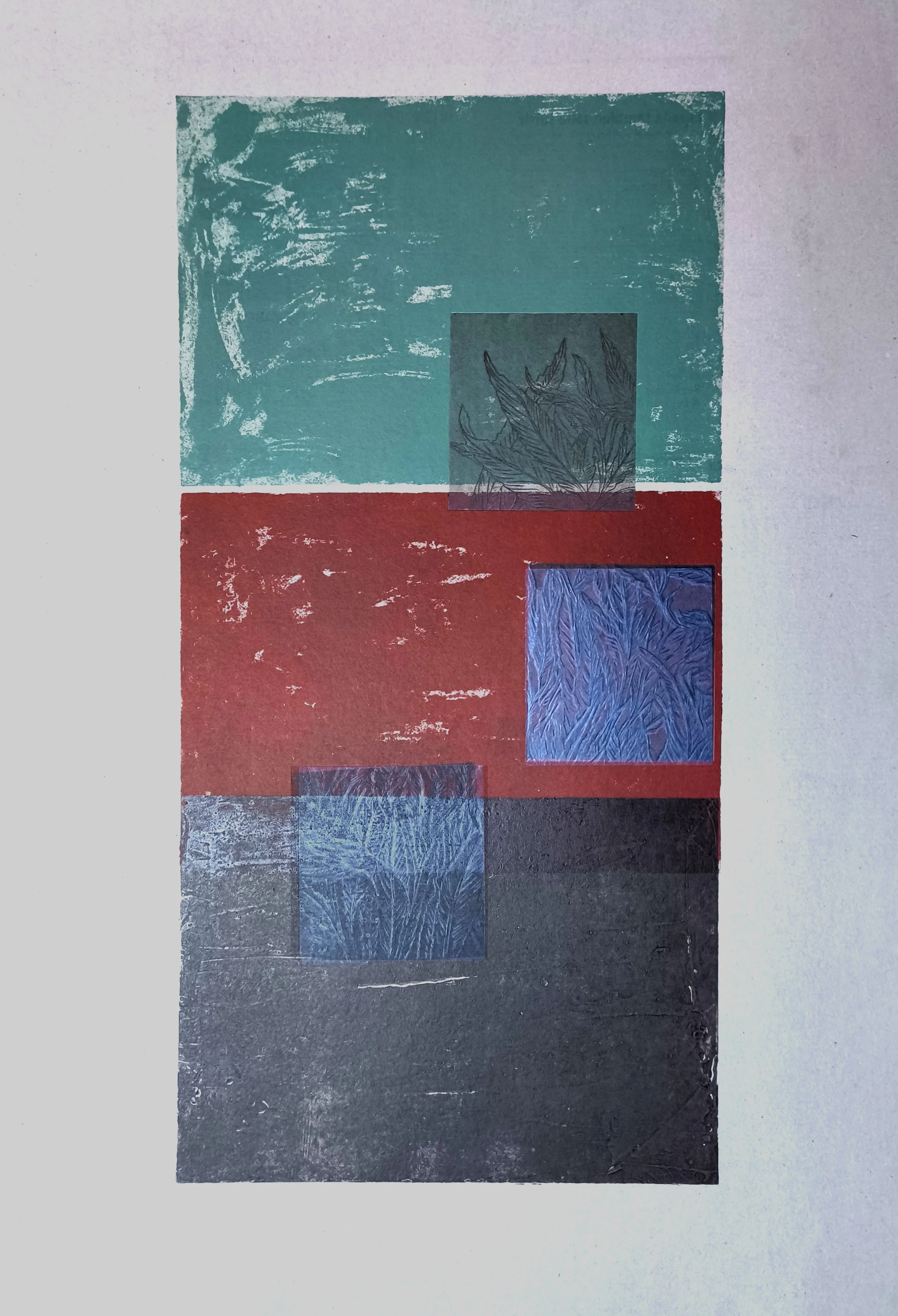 Grabado (Carborundo) Punta seca - Brenda novas 2024