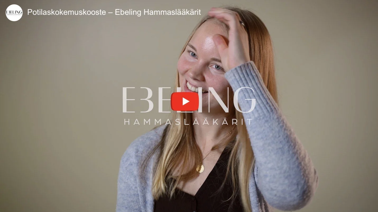 Video: Potilaiden kokemuksia – Ebeling Hammaslääkärit Helsinki ja Vantaa
