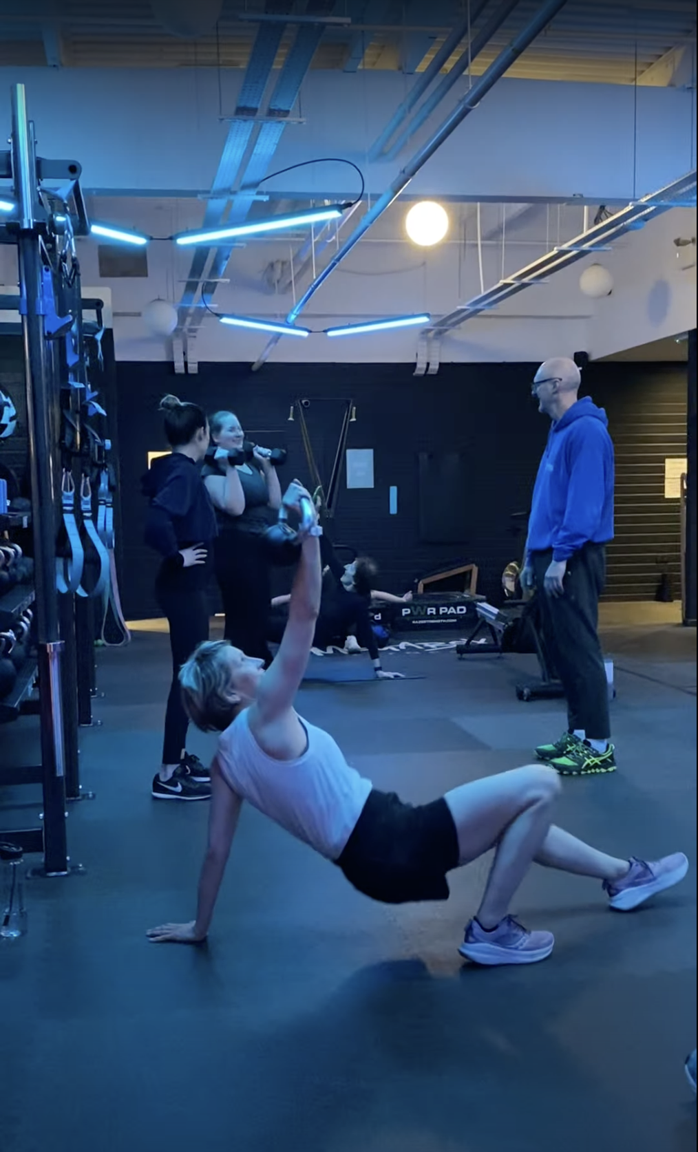 Small Group Training class at MegaBox Fitness