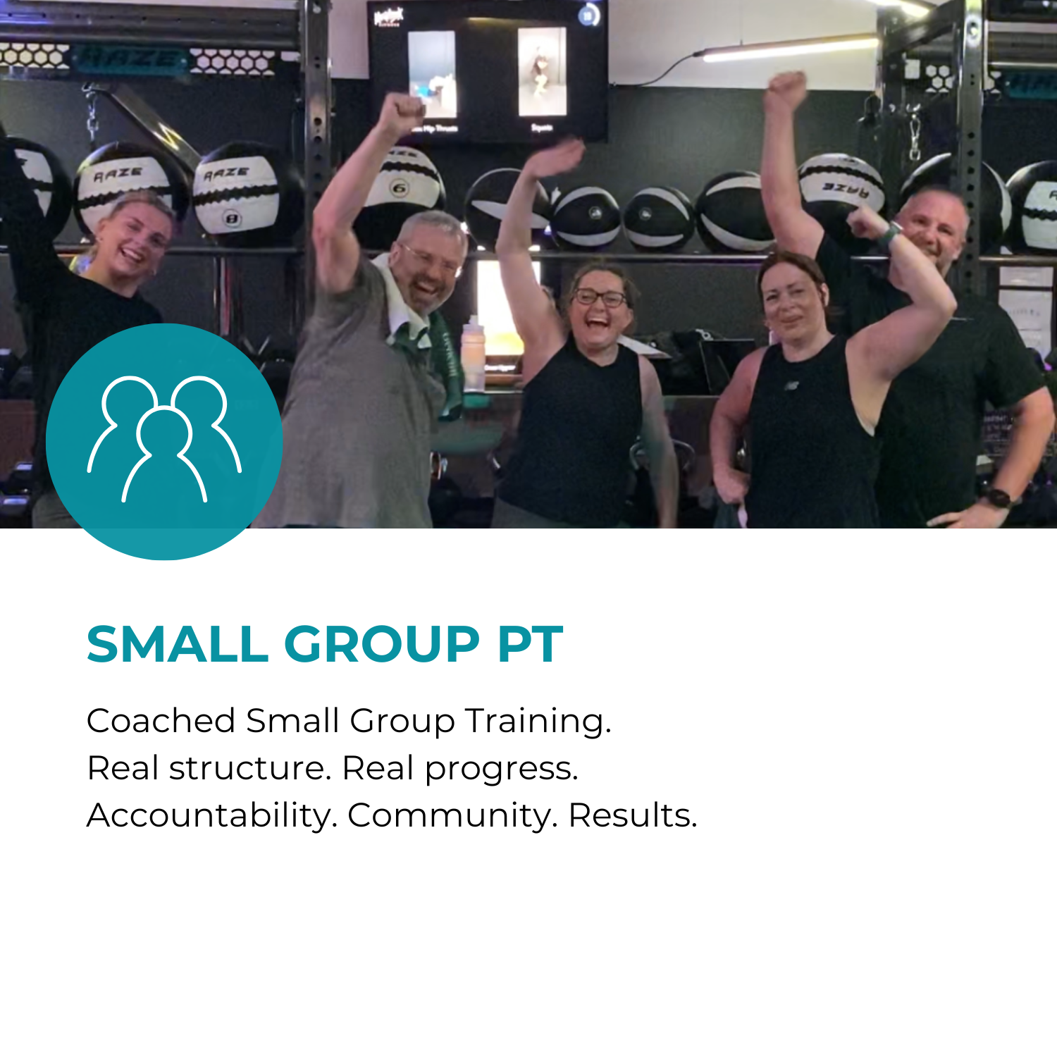 Small Group Personal Training class