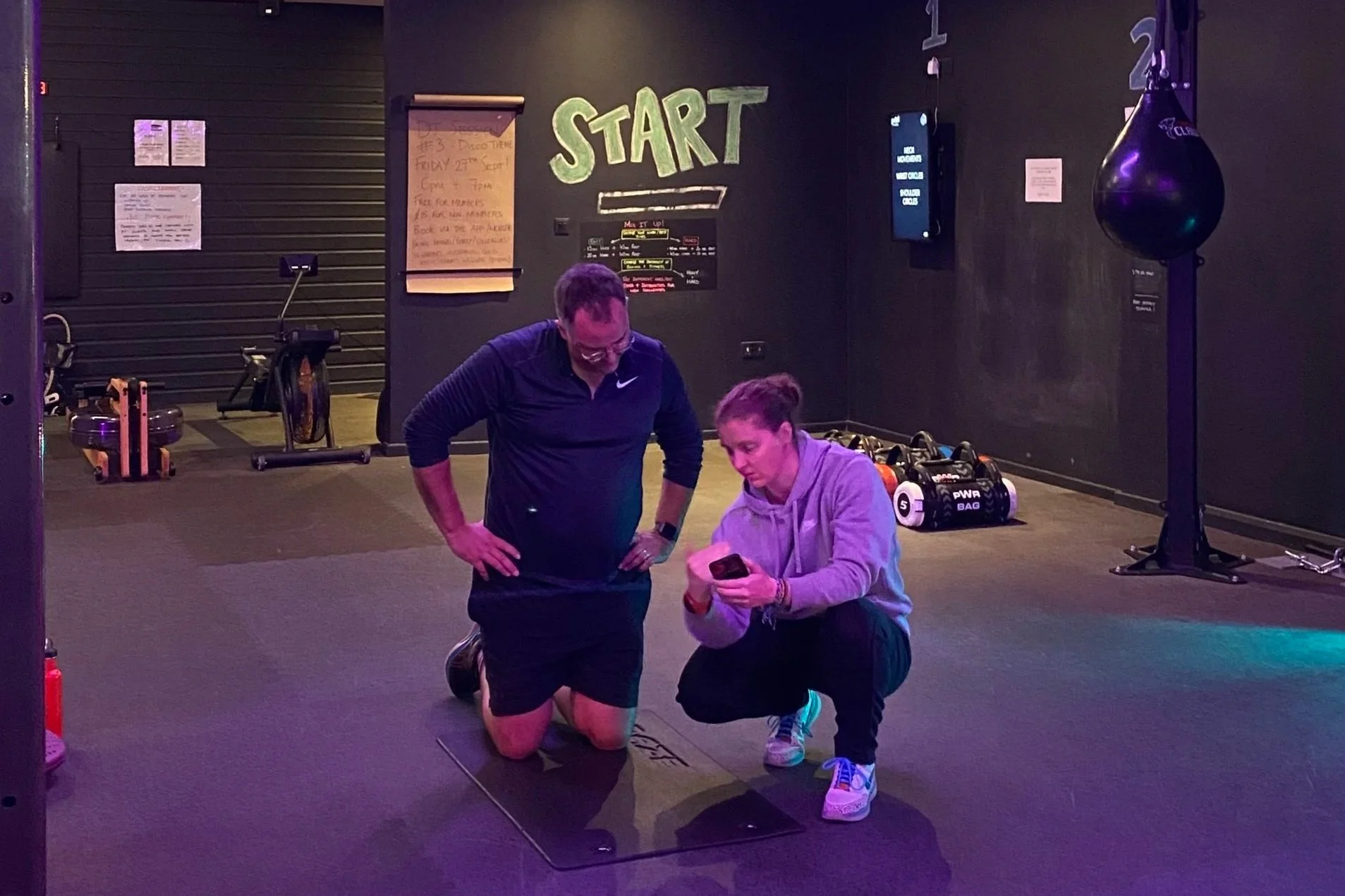 One-to-one mobility and stability coaching from trainer Meg.