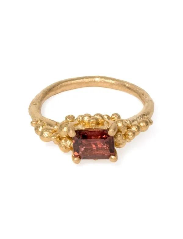 Mountain Ring Pink Tourmaline