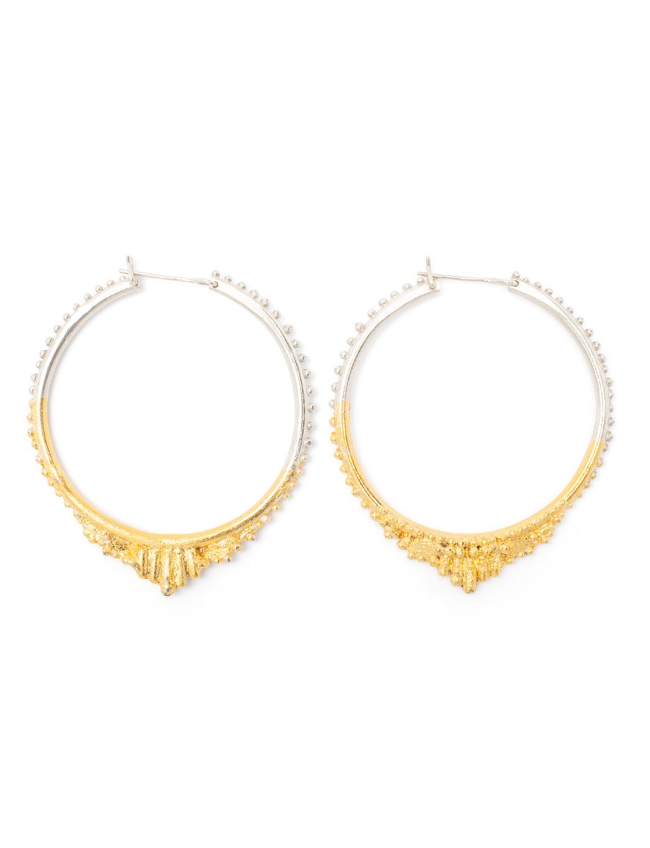 Romy-Mittelman-Hoop-Earrings-Silver-Gold-Front-RMY548.jpeg