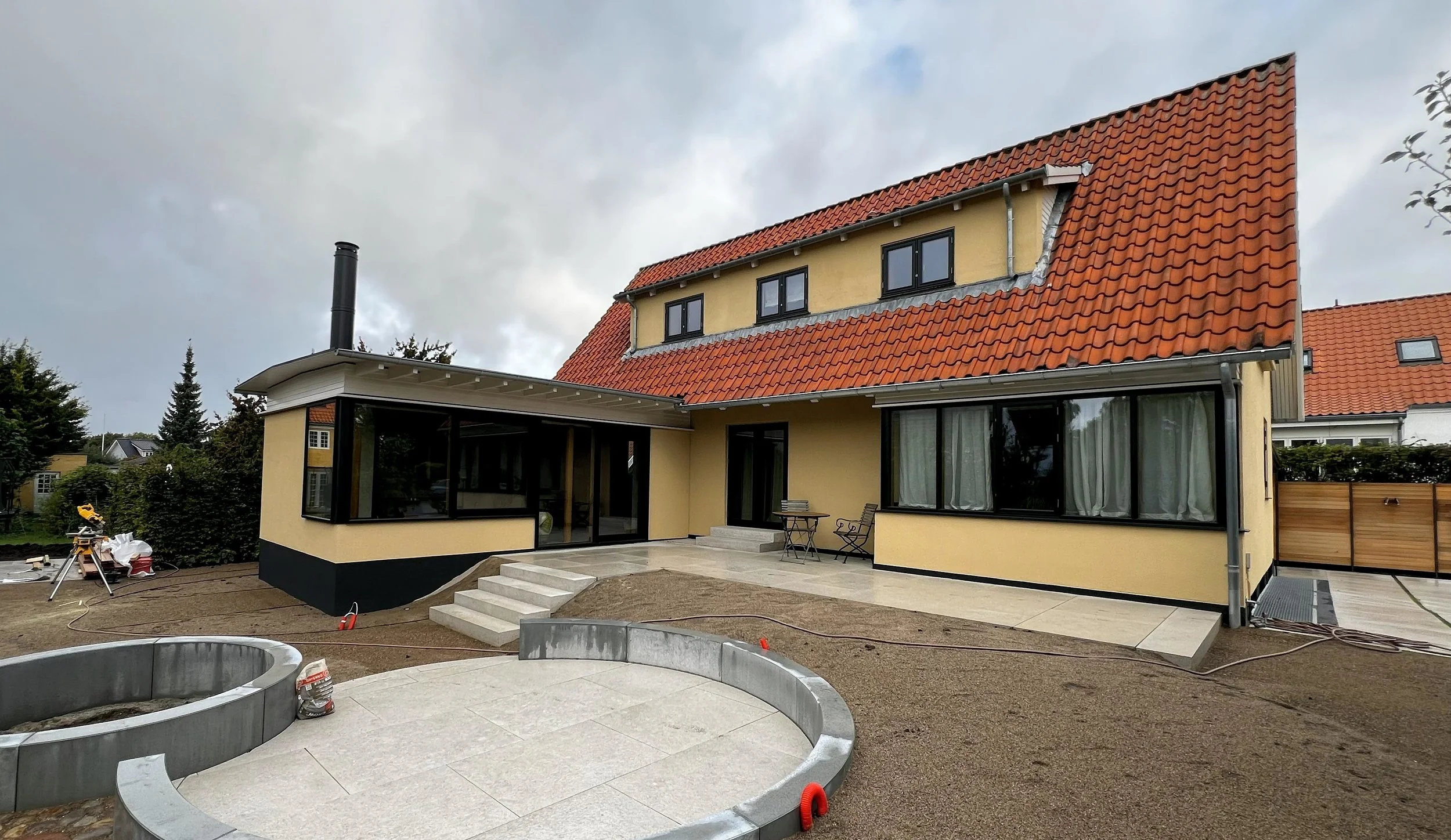 Renovering og tilbygning i Lyngby