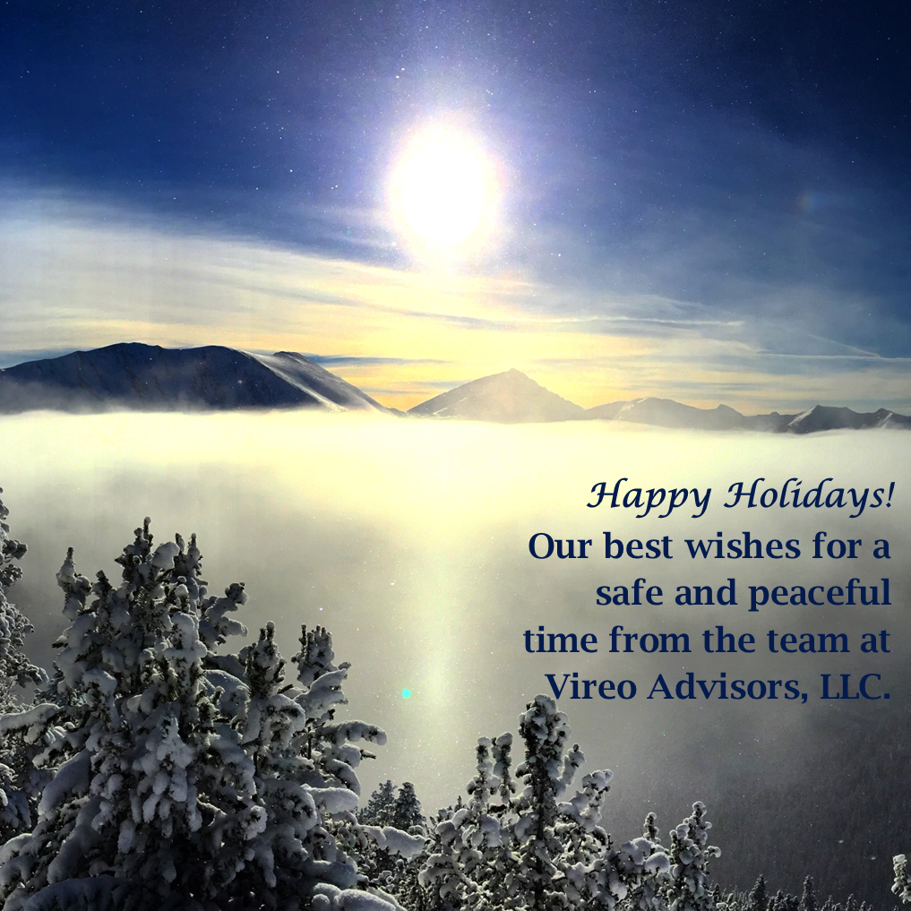 Happy Holidays from Vireo Advisors, LLC!