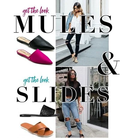 Spring Trend Report: Mules & Slides