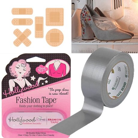 How To Use Fashion Tape  Fashion Tape Hacks! 