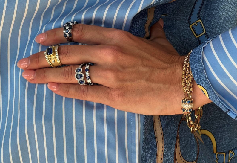 On the Cutting Edge: Sapphires Take Center Stage This Season