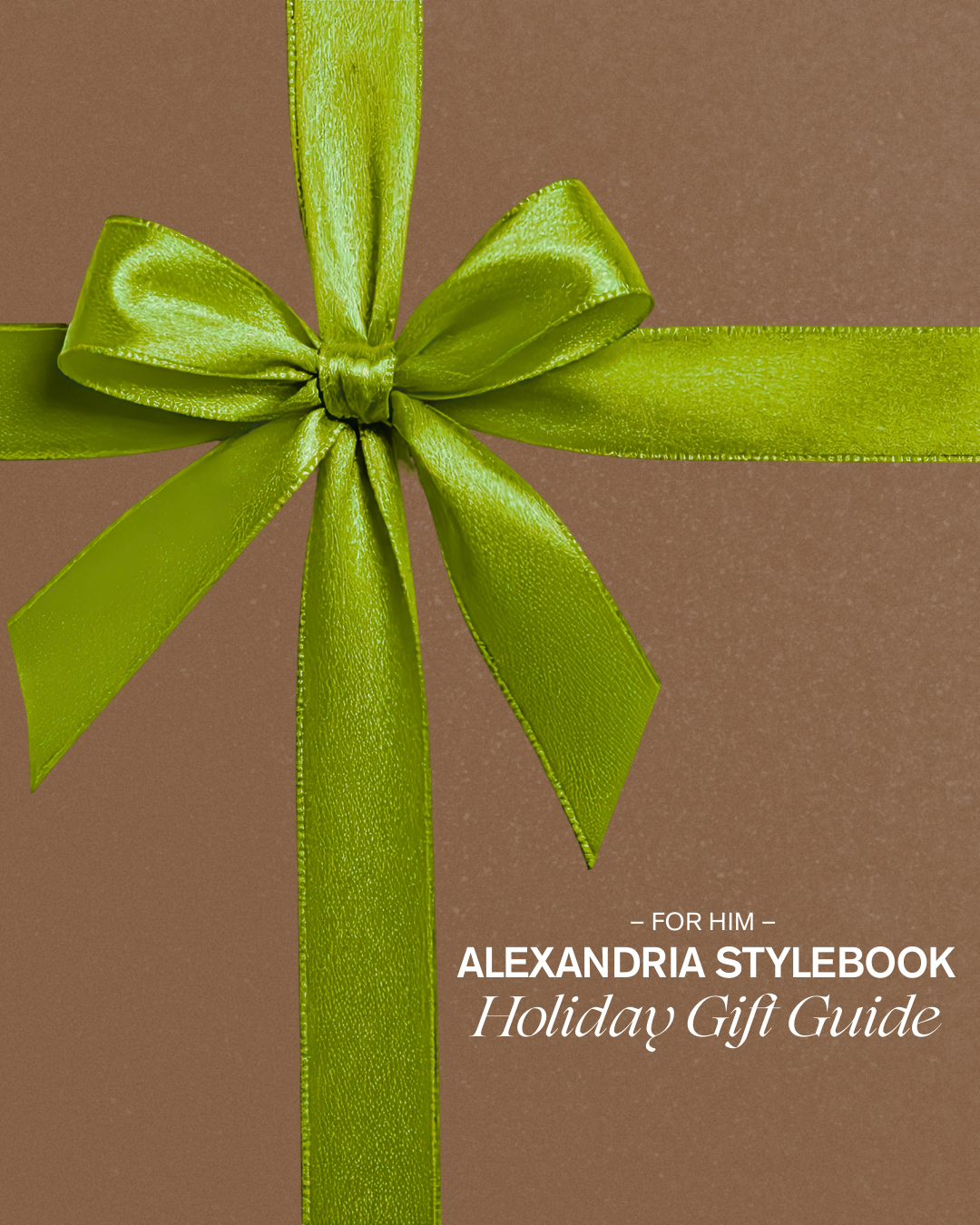 Holiday Gift Guide: For Him