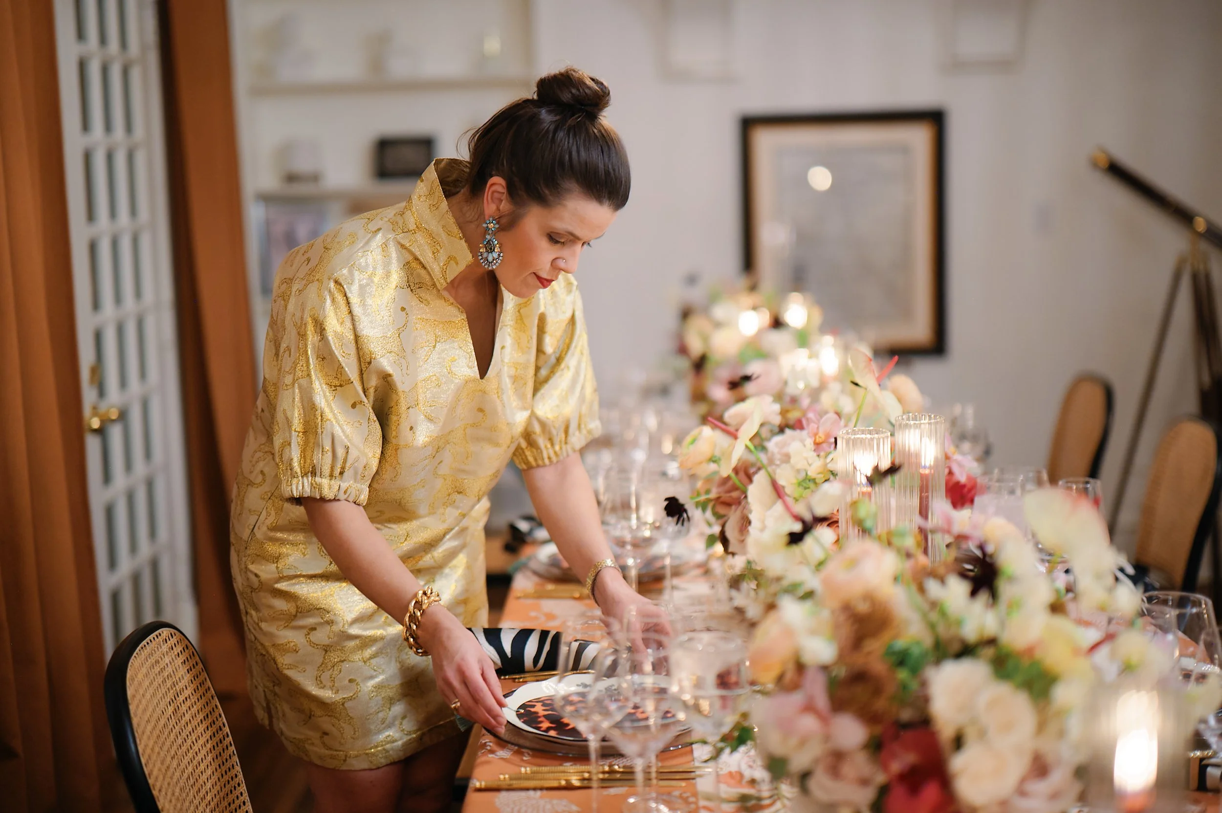 An Intimate Birthday Tablescape with an Exotic Edge