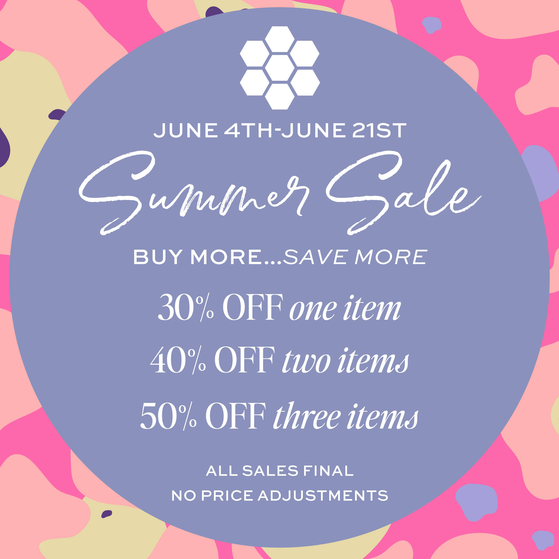 Spring into Summer Sale at The Hive