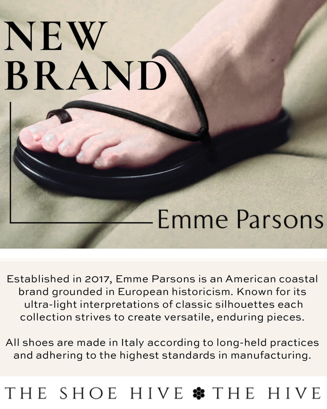 Classic &amp; Comfortable Shoes: Introducing Emme Parsons at The Hive