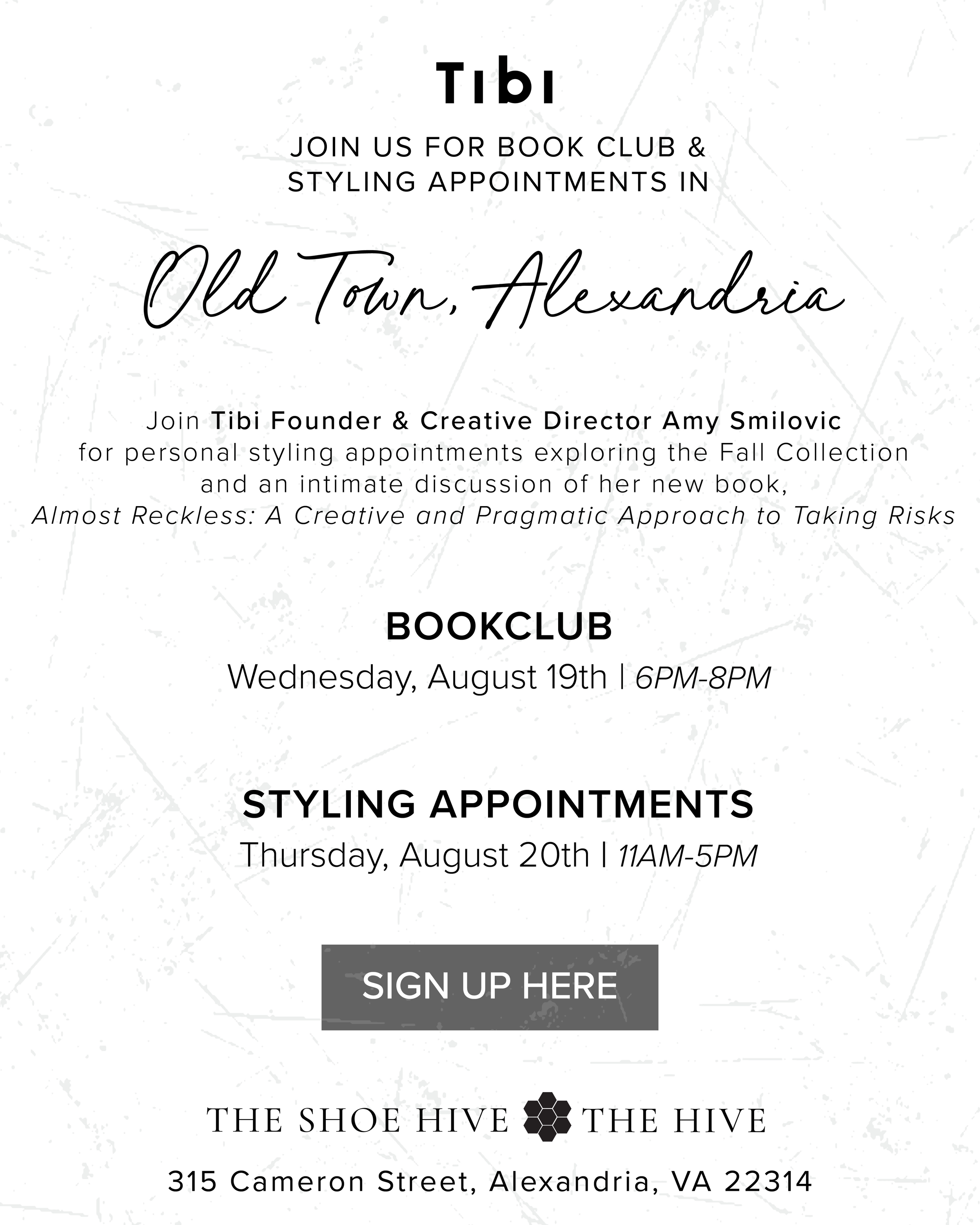 Tibi Book Club &amp; Styling Event You Won’t Want to Miss at The Hive