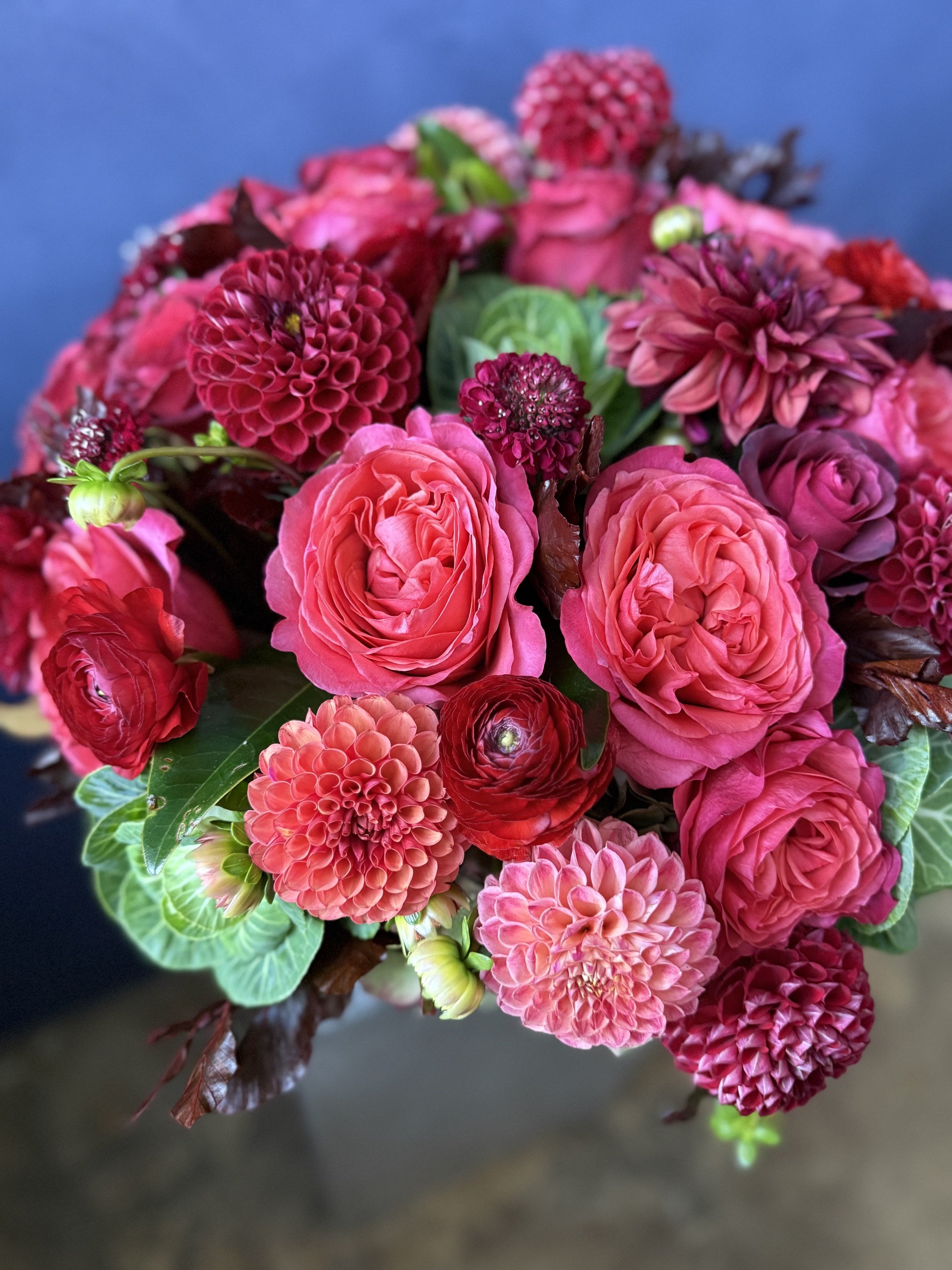The Art of Arriving with Flowers
