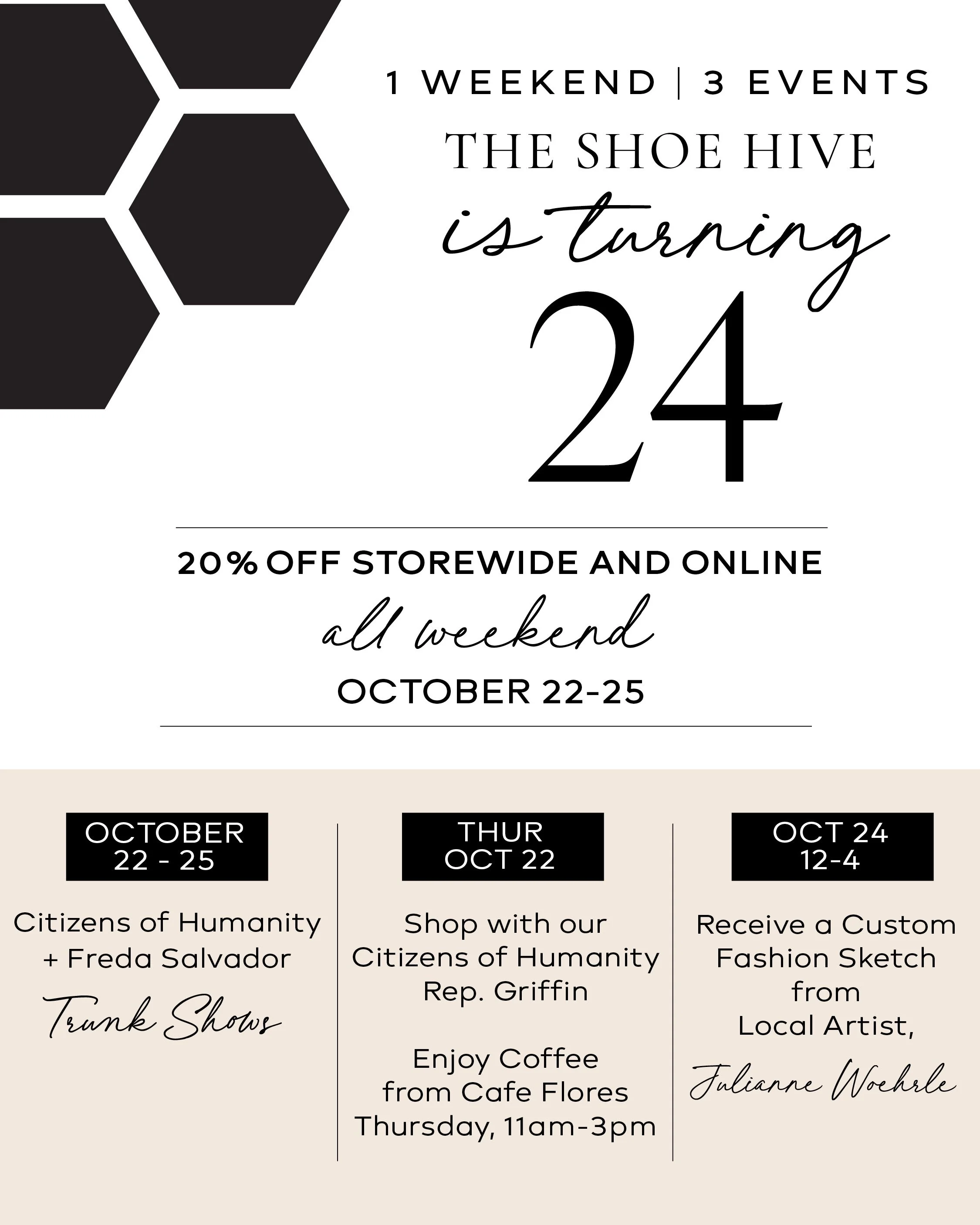 The Hive’s 24th Anniversary: A Weekend Celebration