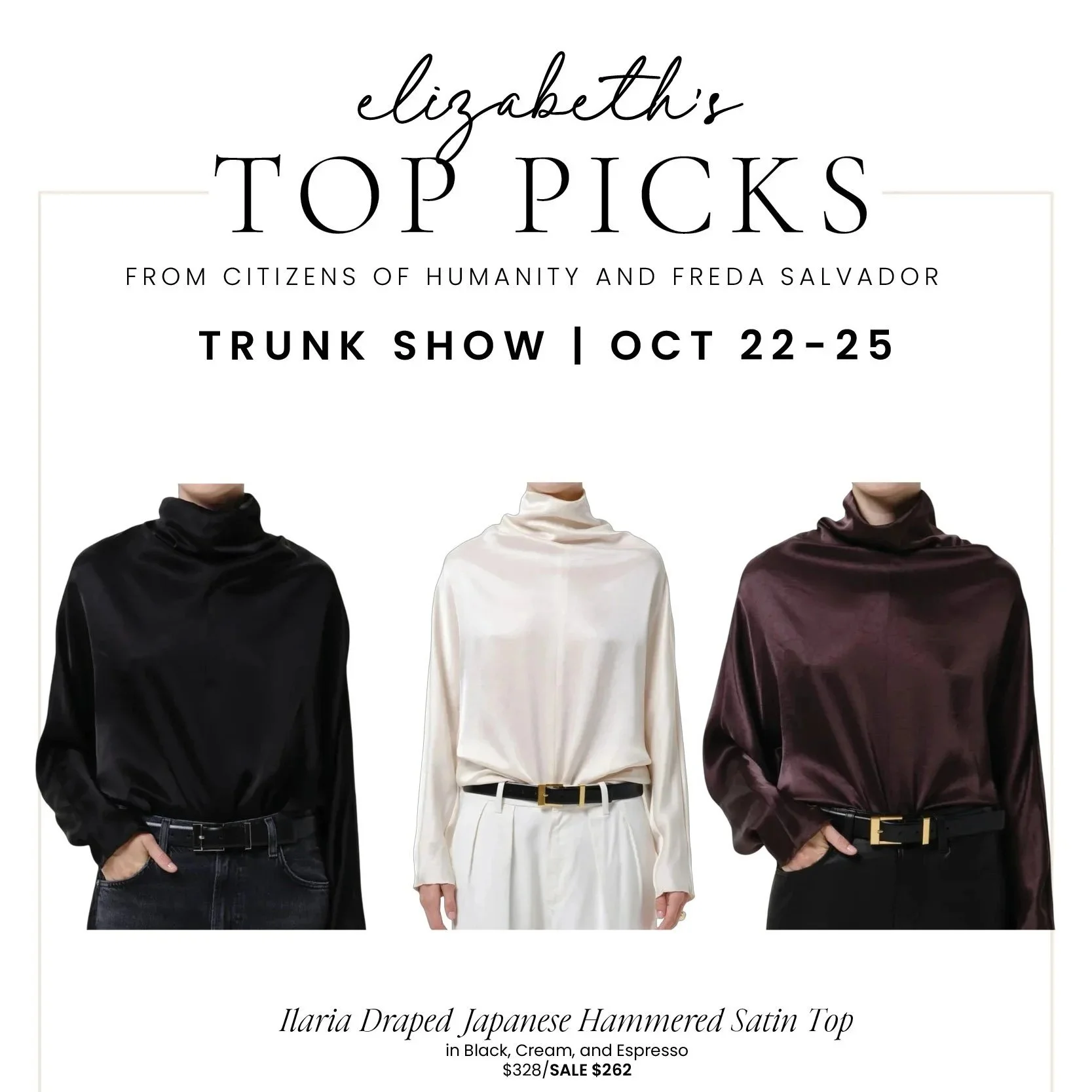 Citizens of Humanity &amp; Freda Salvador Lookbooks &amp; Trunk Shows at The Hive