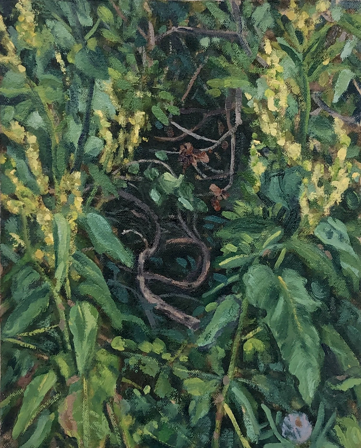Garden painting