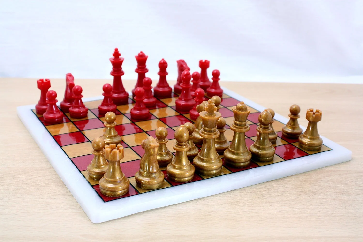 Chessboard and pieces