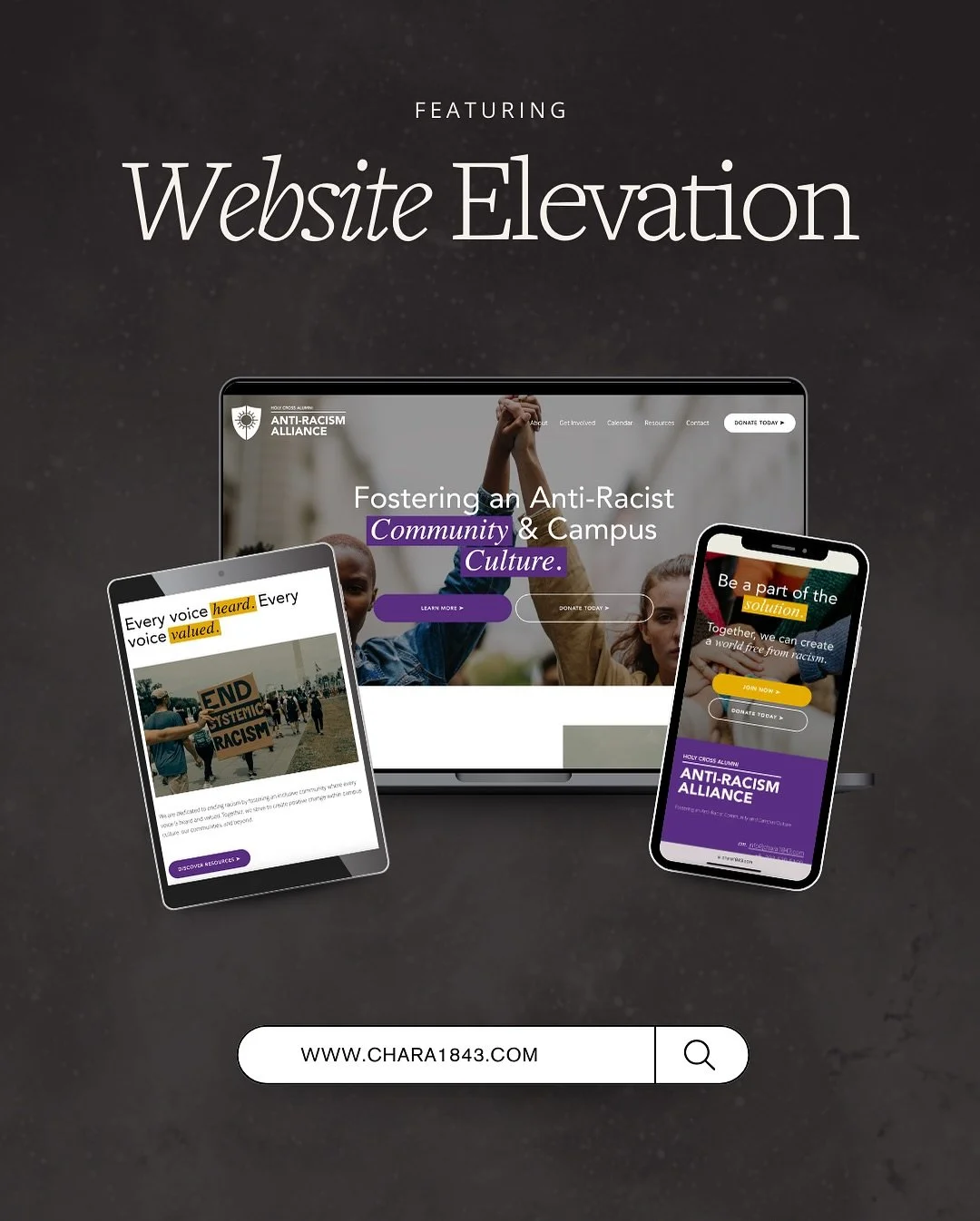 The Holy Cross Alumni Anti-Racism Alliance (CHARA) began in the wake of George Floyd&rsquo;s murder, when two members of the Class of &rsquo;92, reconnected for an honest conversation about systemic racism and how they could create meaningful change.