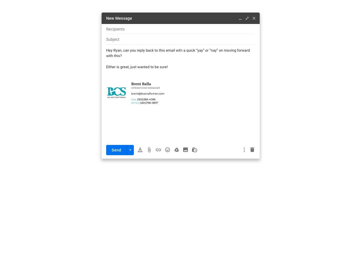 Email Signature