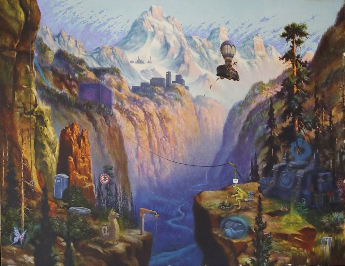 Fortnite Thrift Shop Painting — The Art of Pacoway