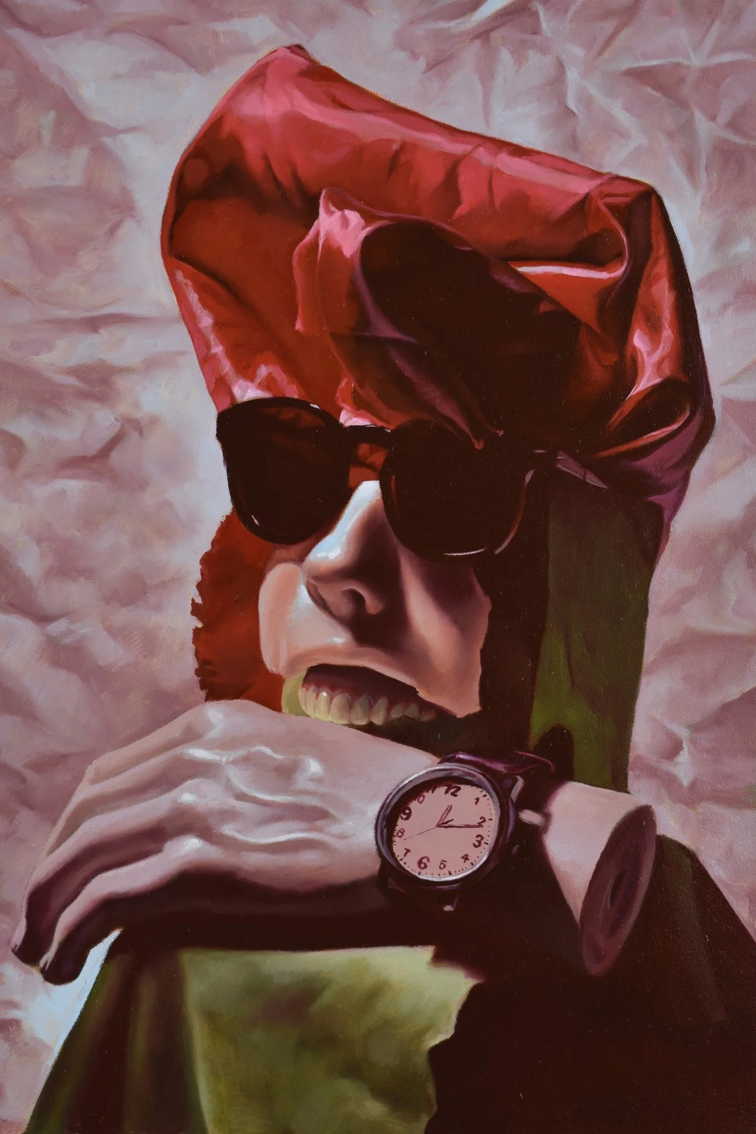  12:11 , Oil on Panel, 12 x 18 in (30 x 46 cm), 2025