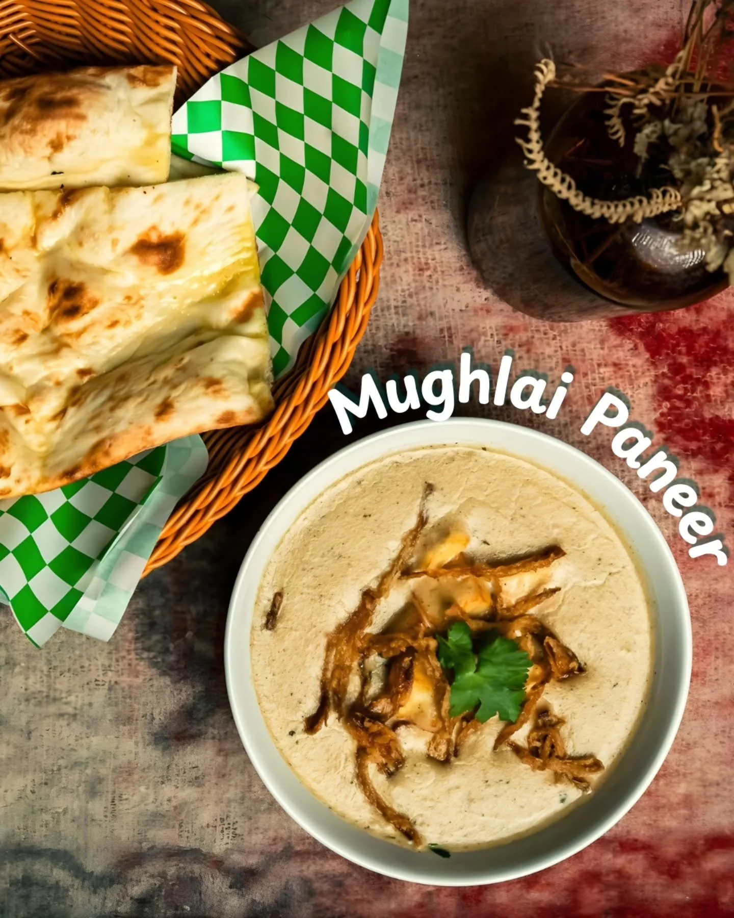 Mughlai Paneer - Royal Flavours, Timeless Comfort ✨

Rich, delicate, and beautifully indulgent, our Mughlai Paneer is inspired by the grandeur of traditional Mughlai cuisine. Crafted with soft paneer simmered in a creamy, aromatic gravy and finished 