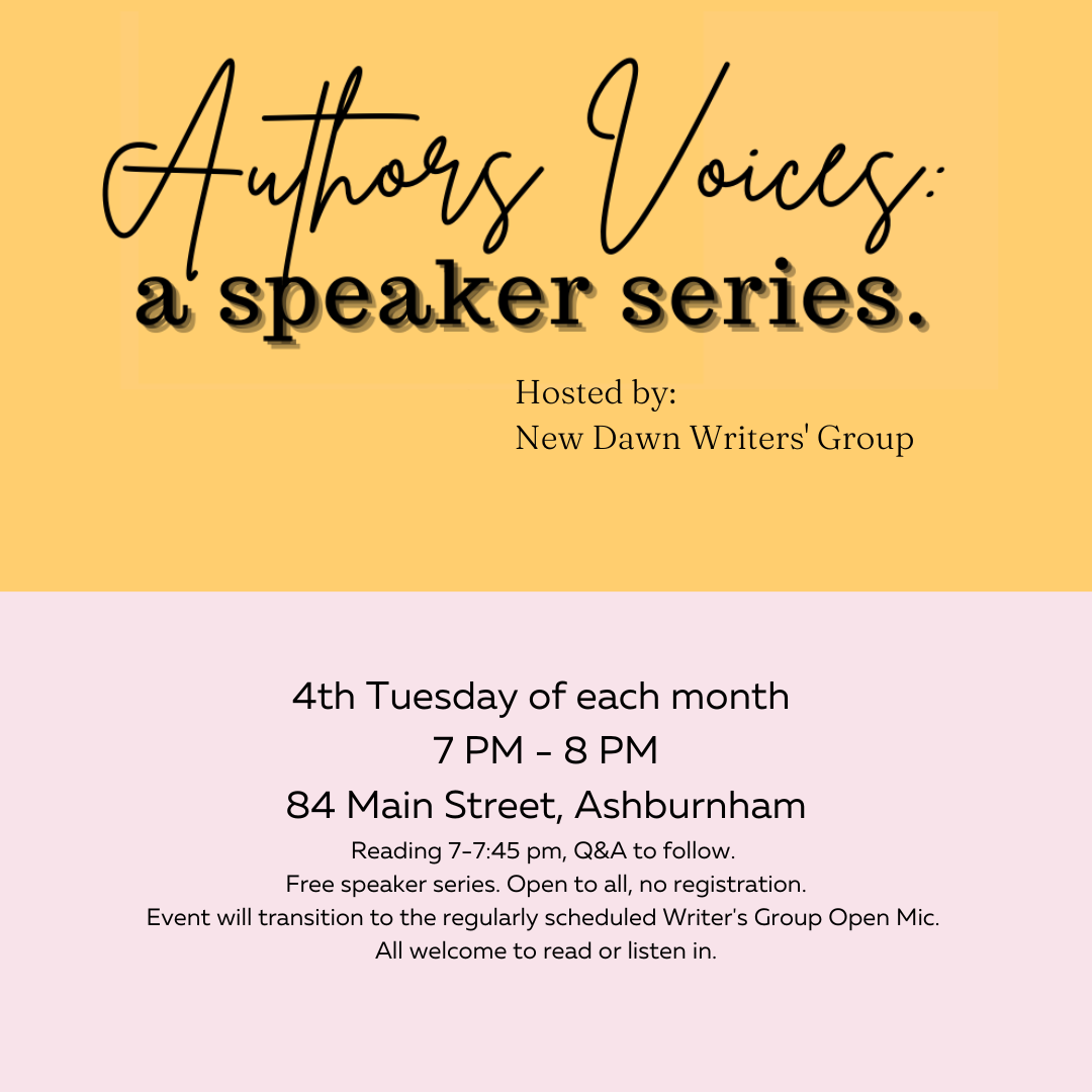 Authors Voices: a speaker series
