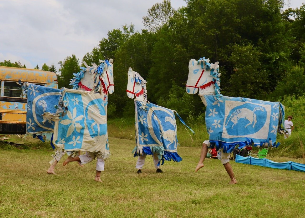 Bread Puppet - Circus 2025 (photo by BP, no credit needed) blue horses websize.jpeg