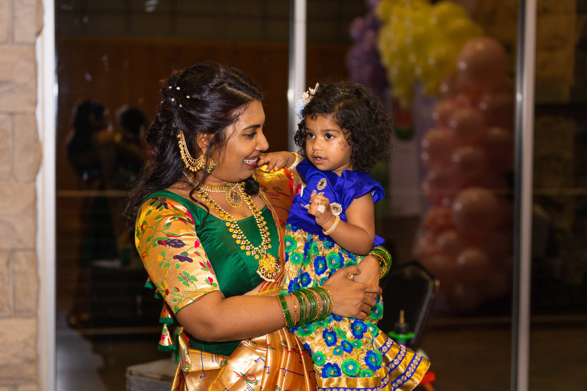 birthday event photography of mother and daughter 