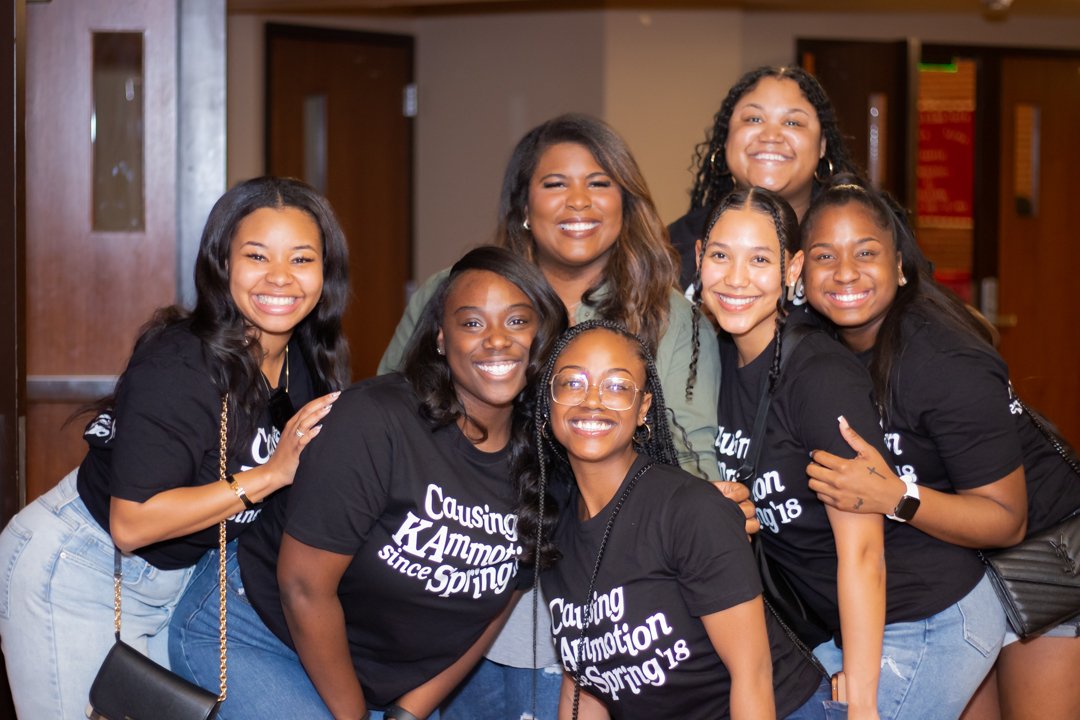 Event photography of woman of Delta Sigma Theta sorority incorporated  