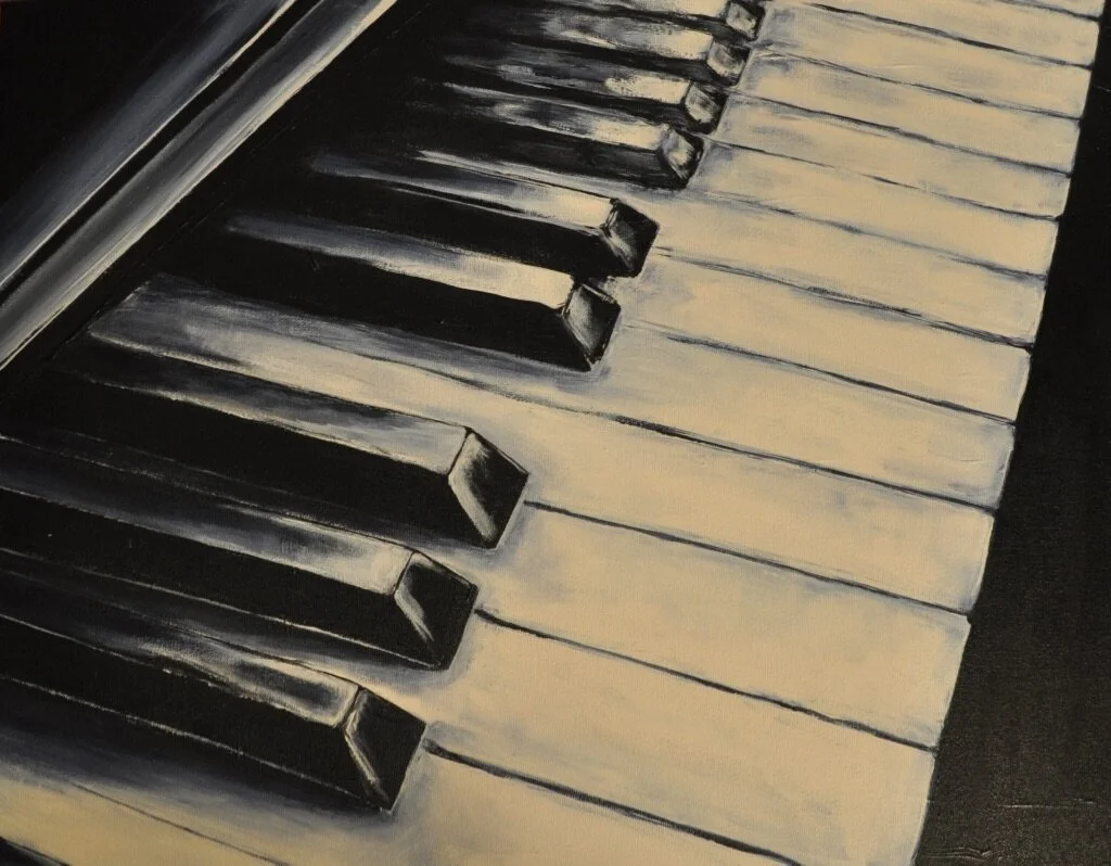 Jack's Mannequin ~ 18 X 12 acrylic on cavas