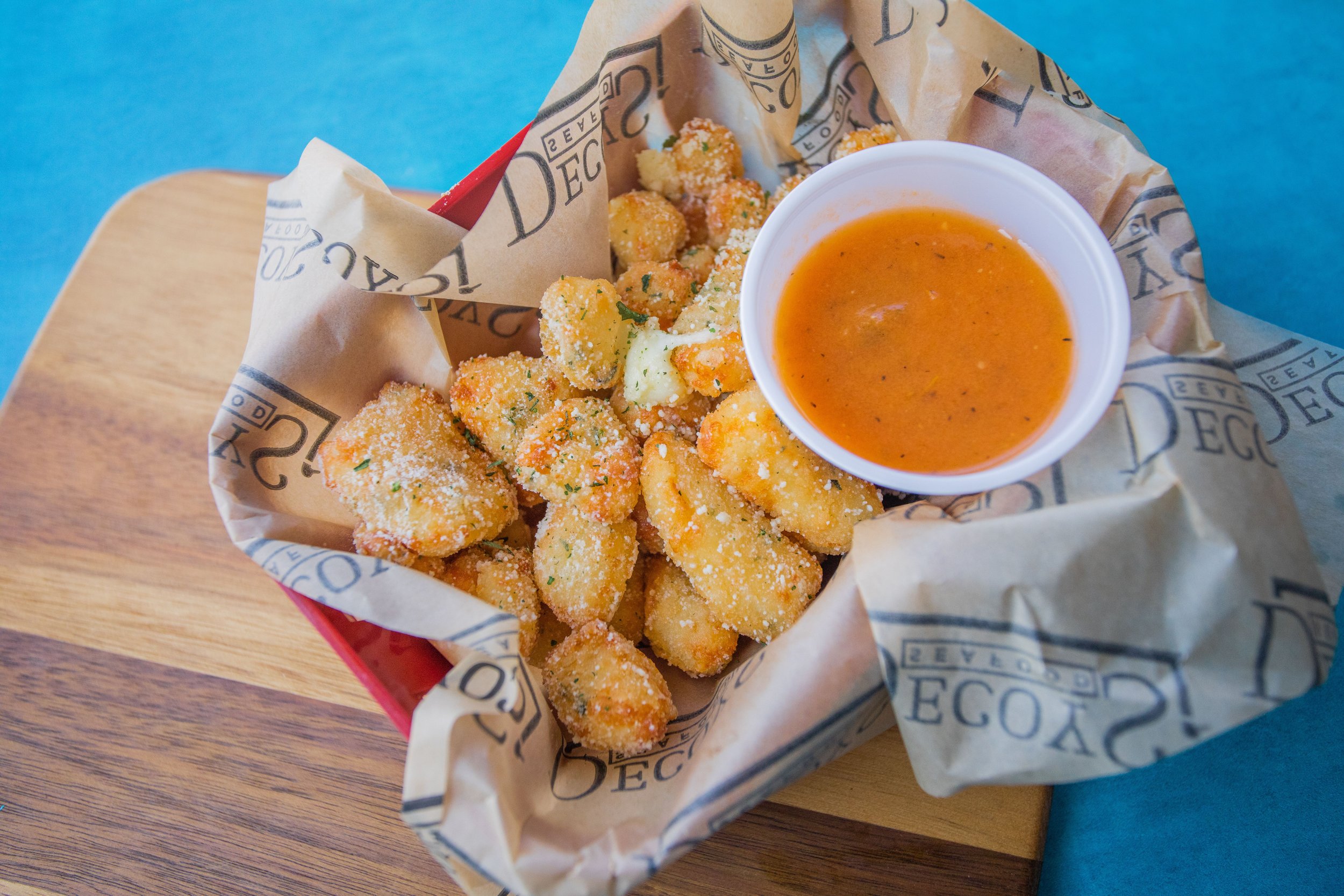 Bar Menu — Decoys Seafood